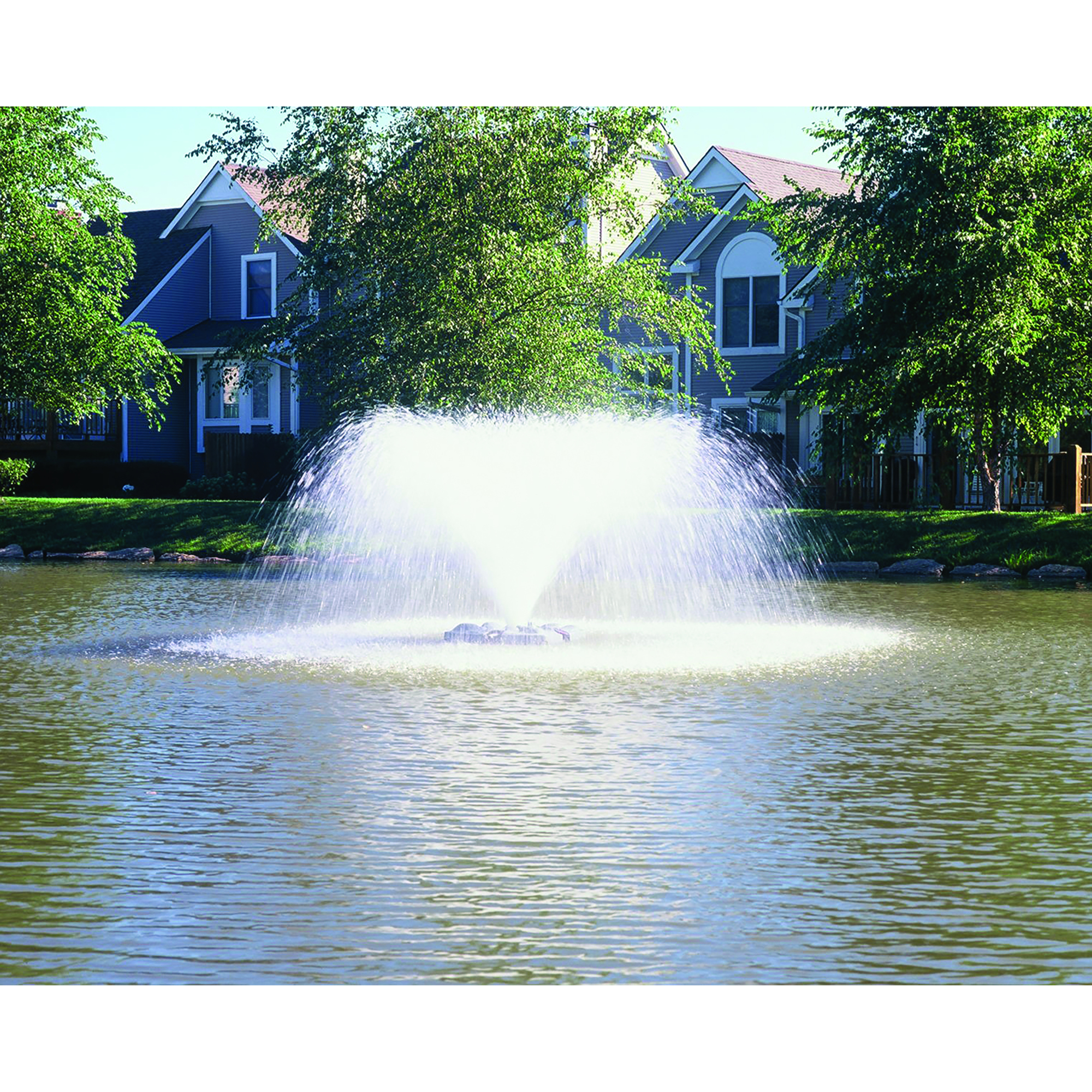 Outdoor Water Solutions, Font'N-Air Platinum (Carnival)- 2hp Aerating Fountain, Volts 230, Model 94CR22301