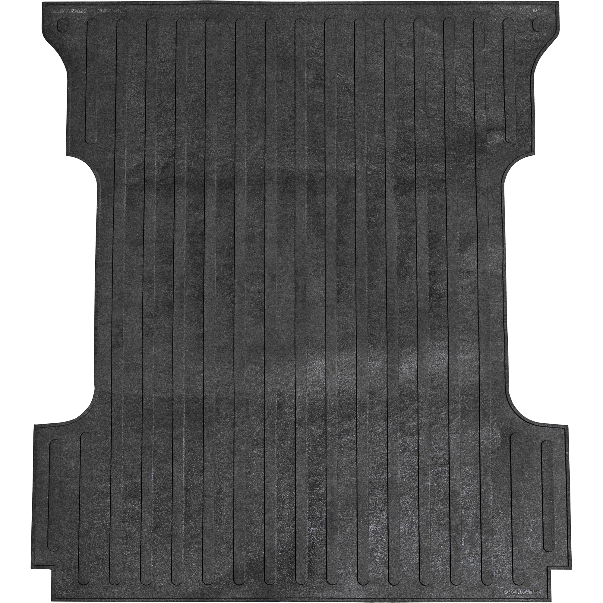 Boomerang Rubber, Ford F-250/F-350 Year 1999-2016 Bed Mat, Long Bed, 8ft. Long, Primary Color Black, Model TM565BAGGED