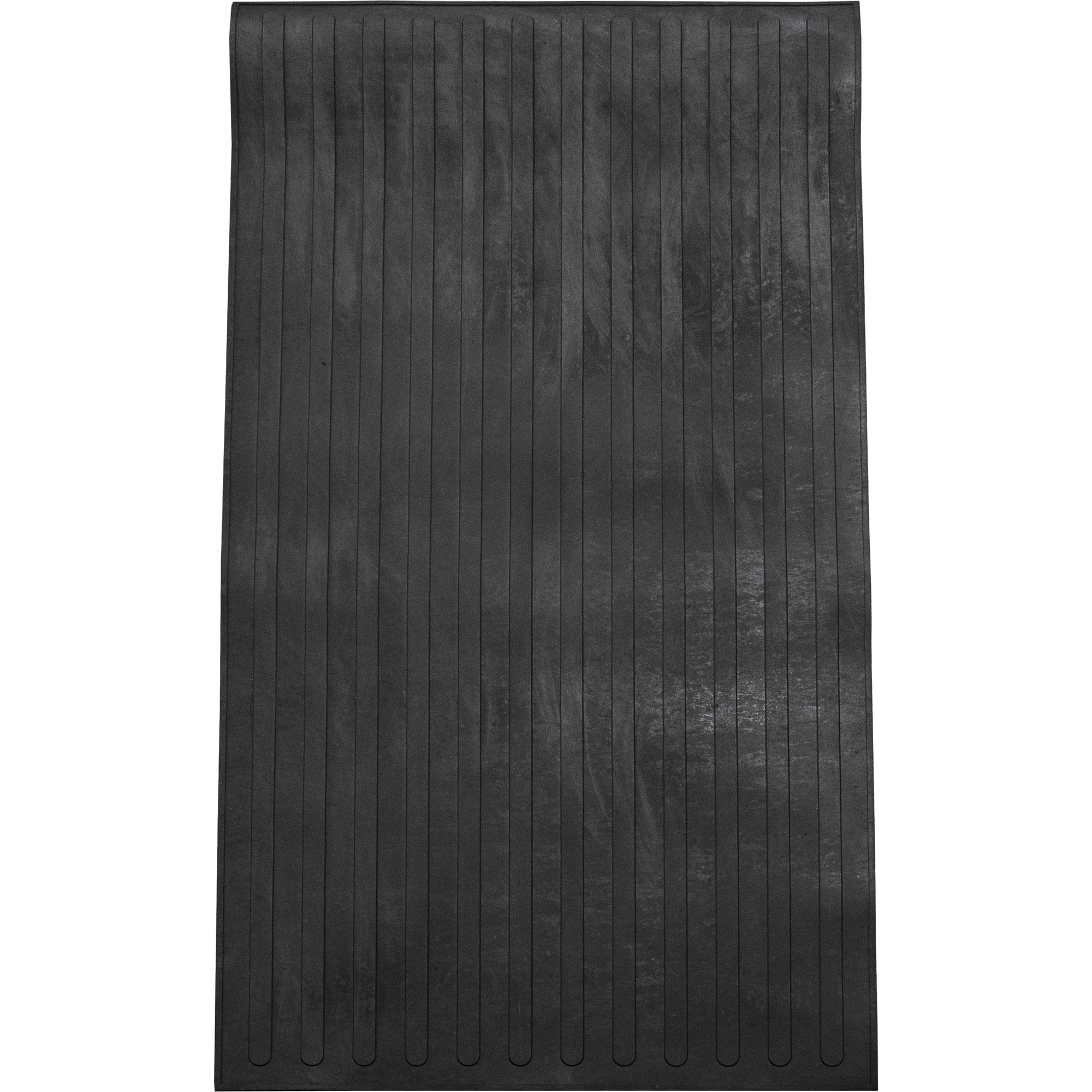 Boomerang Rubber, 46Inch x 95Inch Universal Truck Bed Mat Trim to Fit Cargo Liner, Primary Color Black, Model TM420BAGGED