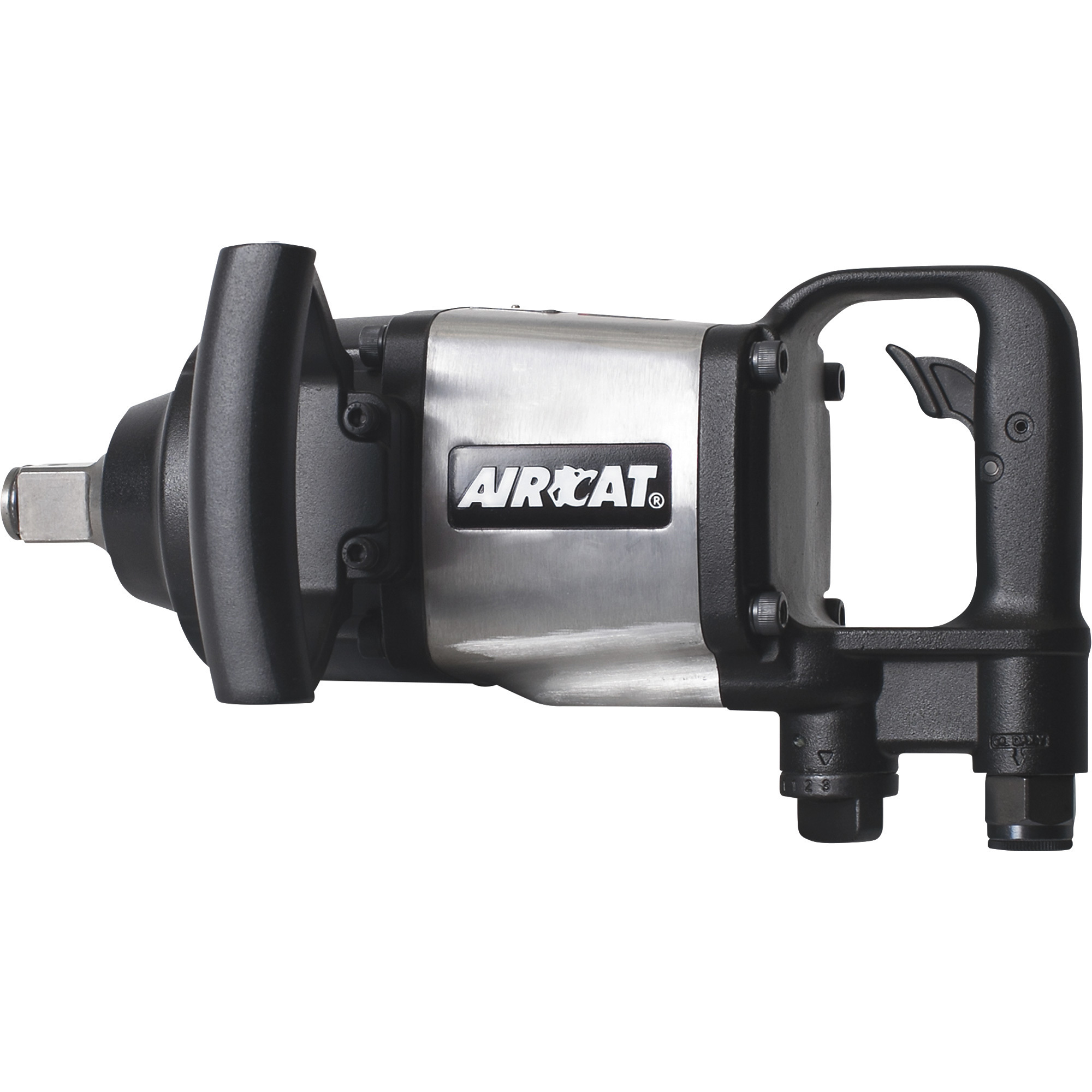 AIRCAT Pinless Hammer Air Impact Wrench, 1Inch Drive, 1800ft./lbs. Torque, Model 1893-1