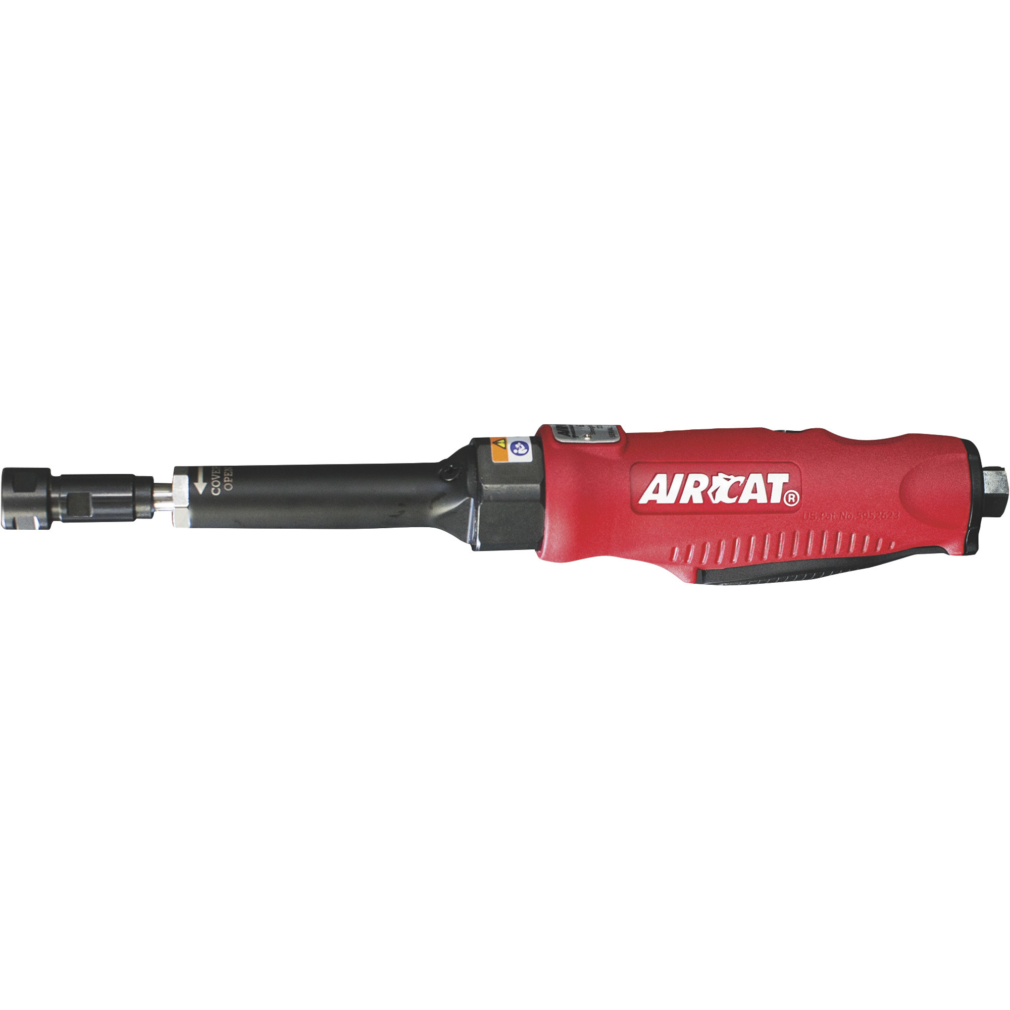 AIRCAT Composite Extended Shank Straight Air Die Grinder â 1/4Inch Collet, 22,000 RPM, Model 6210