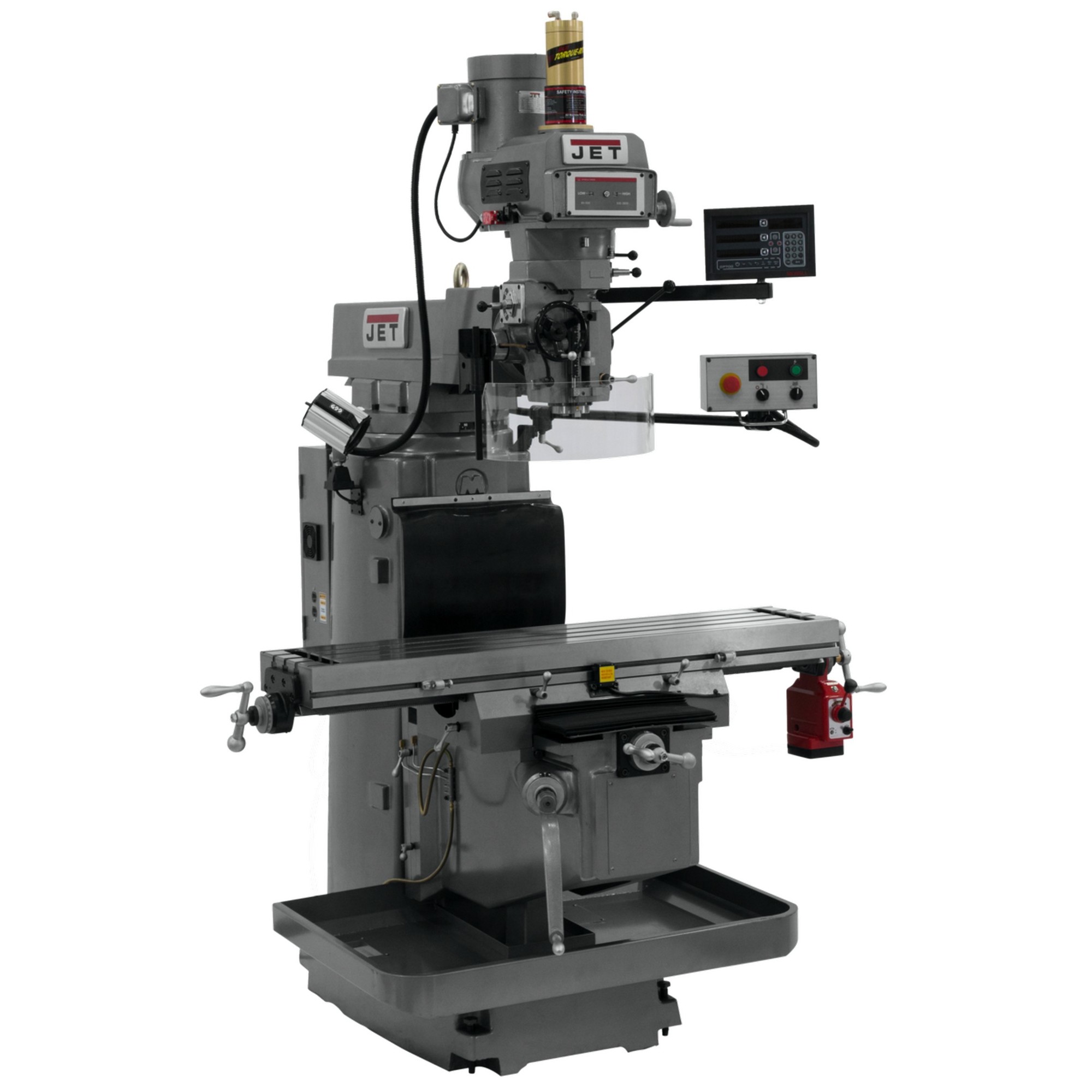 JET, Milling Machine, Horsepower 5 HP, Volts Multi, Model JTM-1254VS