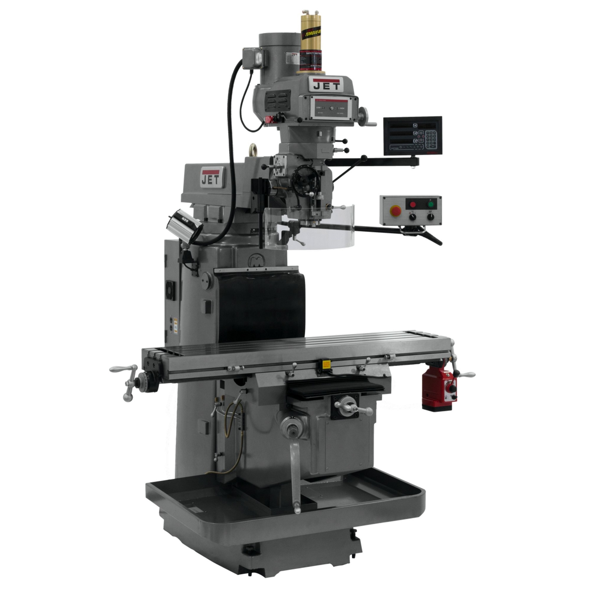 JET, Milling Machine, Horsepower 5 HP, Volts Multi, Model JTM-1254VS