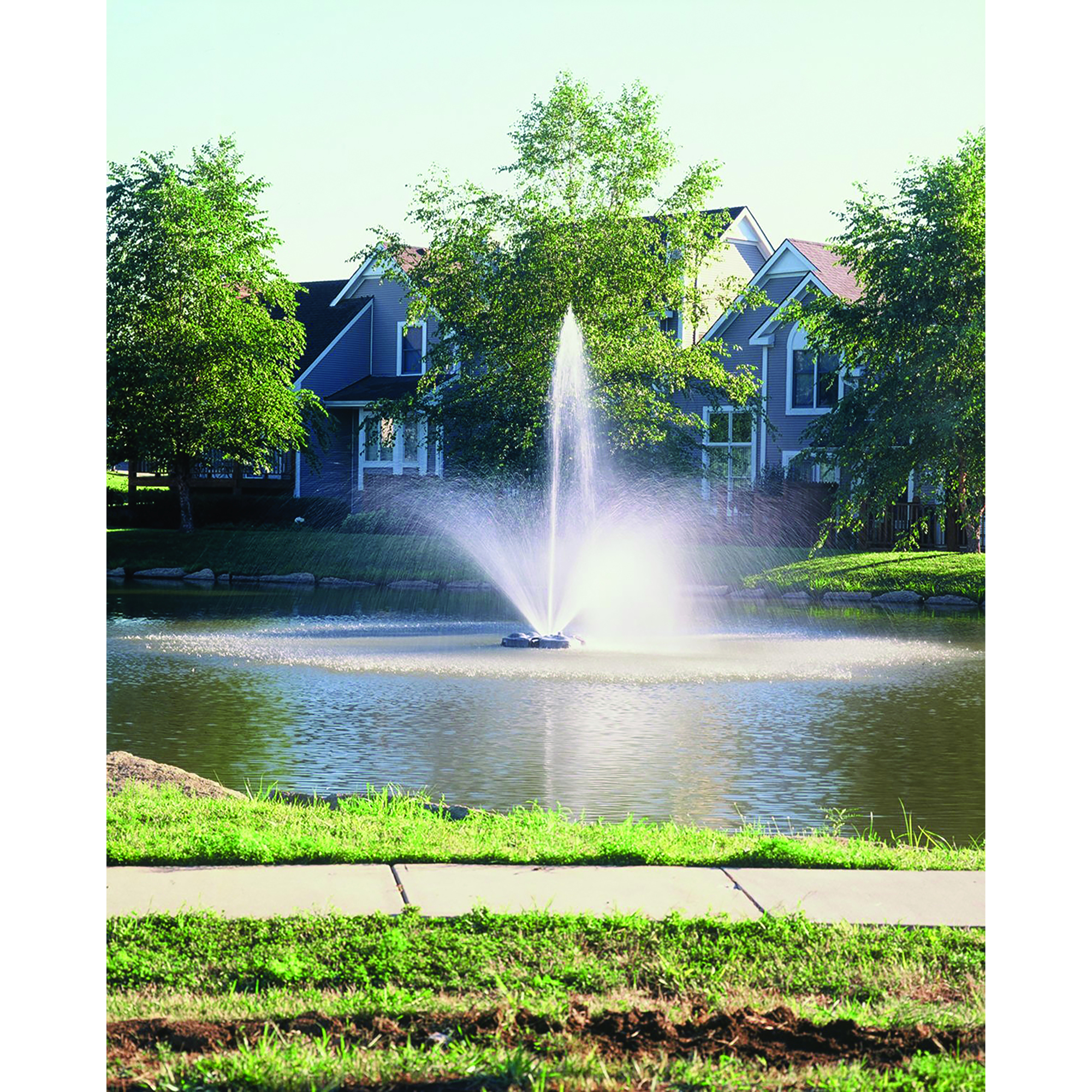 Outdoor Water Solutions, Font'N-Air Ready (Galaxy) - 1hp Display Fountain, Volts 230, Model 95RGL12301S