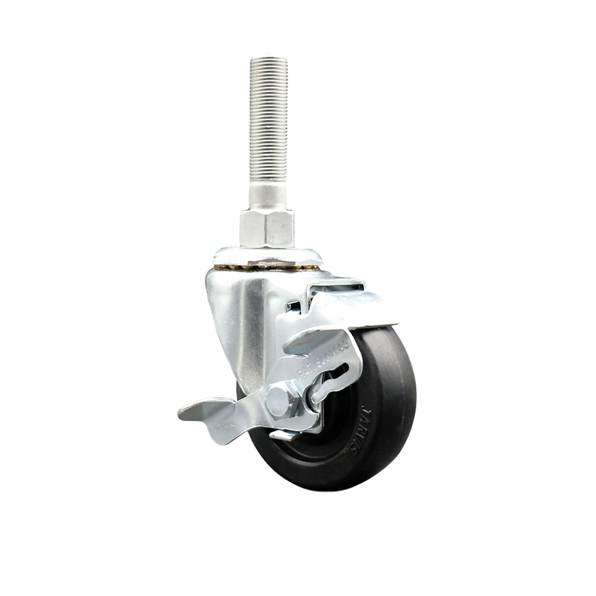 Service Caster, 3Inch x 1Inch Stem Caster, Wheel Diameter 3 in, Caster Type Swivel, Package (qty.) 1, Model HEN-SCC-TS05S310-POS-TLB-58SP