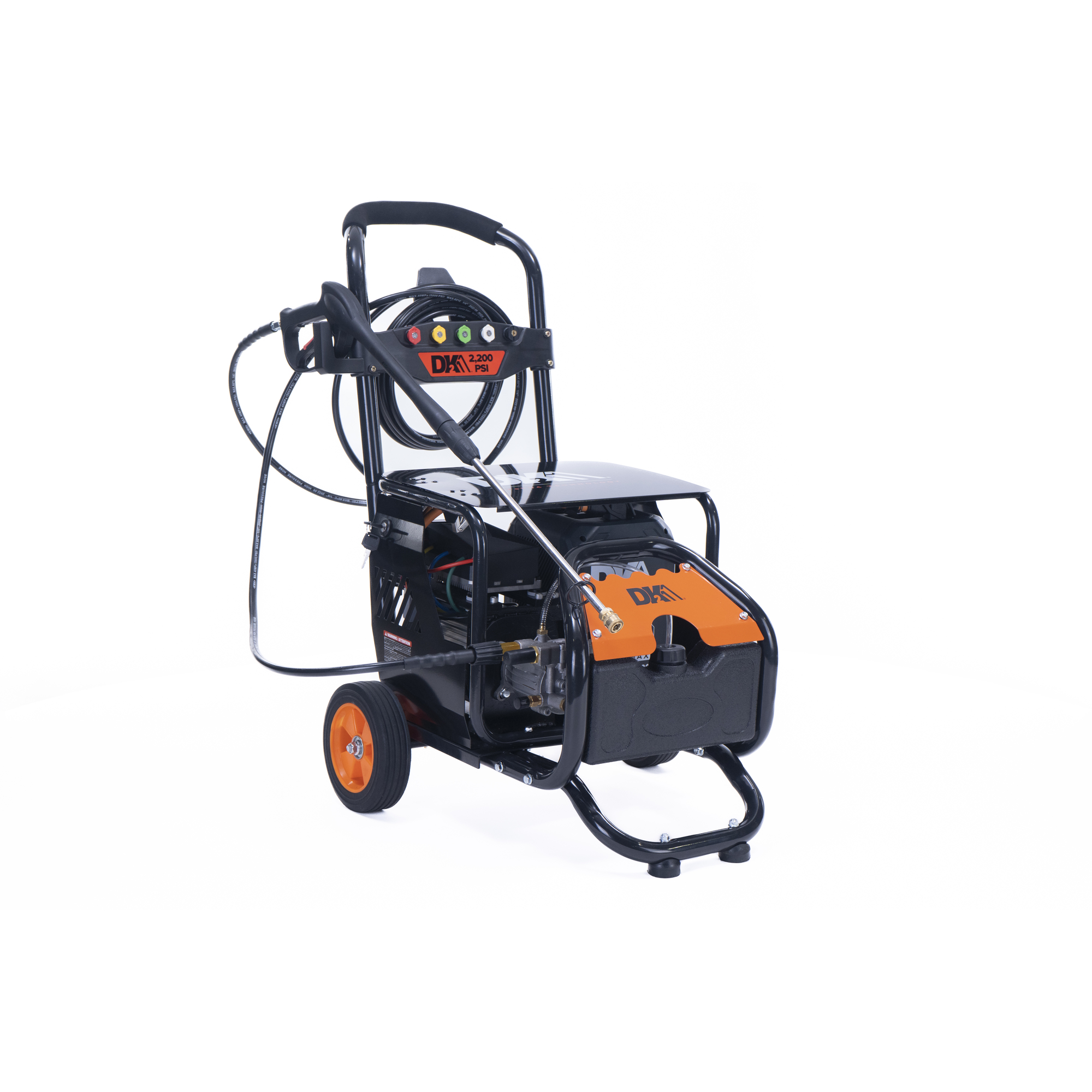 DK2 Elite Energy, 2200PSI 2.4GPM 57.6V Pressure Washer w/Battery, Pressure 2200 PSI, Flow 2.4 GPM, Volts 57, Model OPW480EV-K