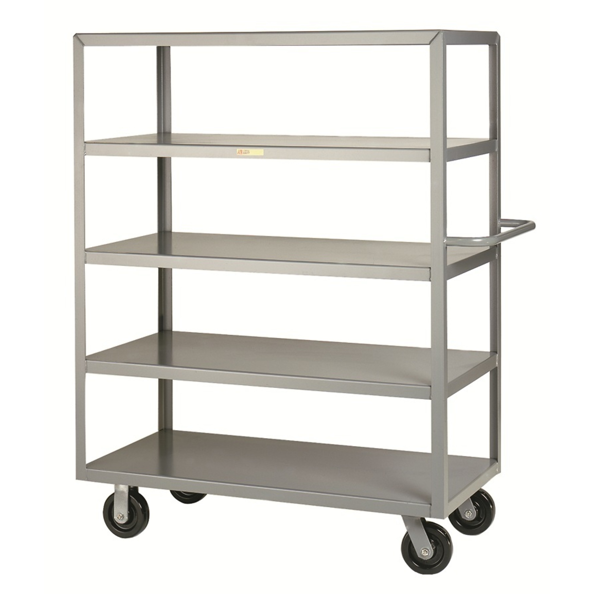 Little Giant, Multi-Shelf Trucks, 24x36, 3600 lbs, Total Capacity 3600 lb, Shelves (qty.) 5, Material Carbon Steel, Model 5M-2436-6PH