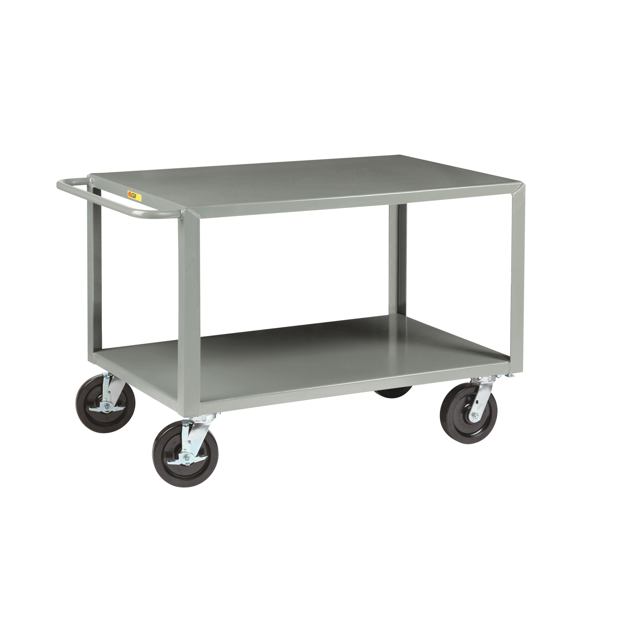 Little Giant, Extra-Heavy Duty Shelf Truck, 30x48, 5000 lbs, Total Capacity 5000 lb, Shelves (qty.) 2, Material Carbon Steel, Model GH3048-8PHKBKPL