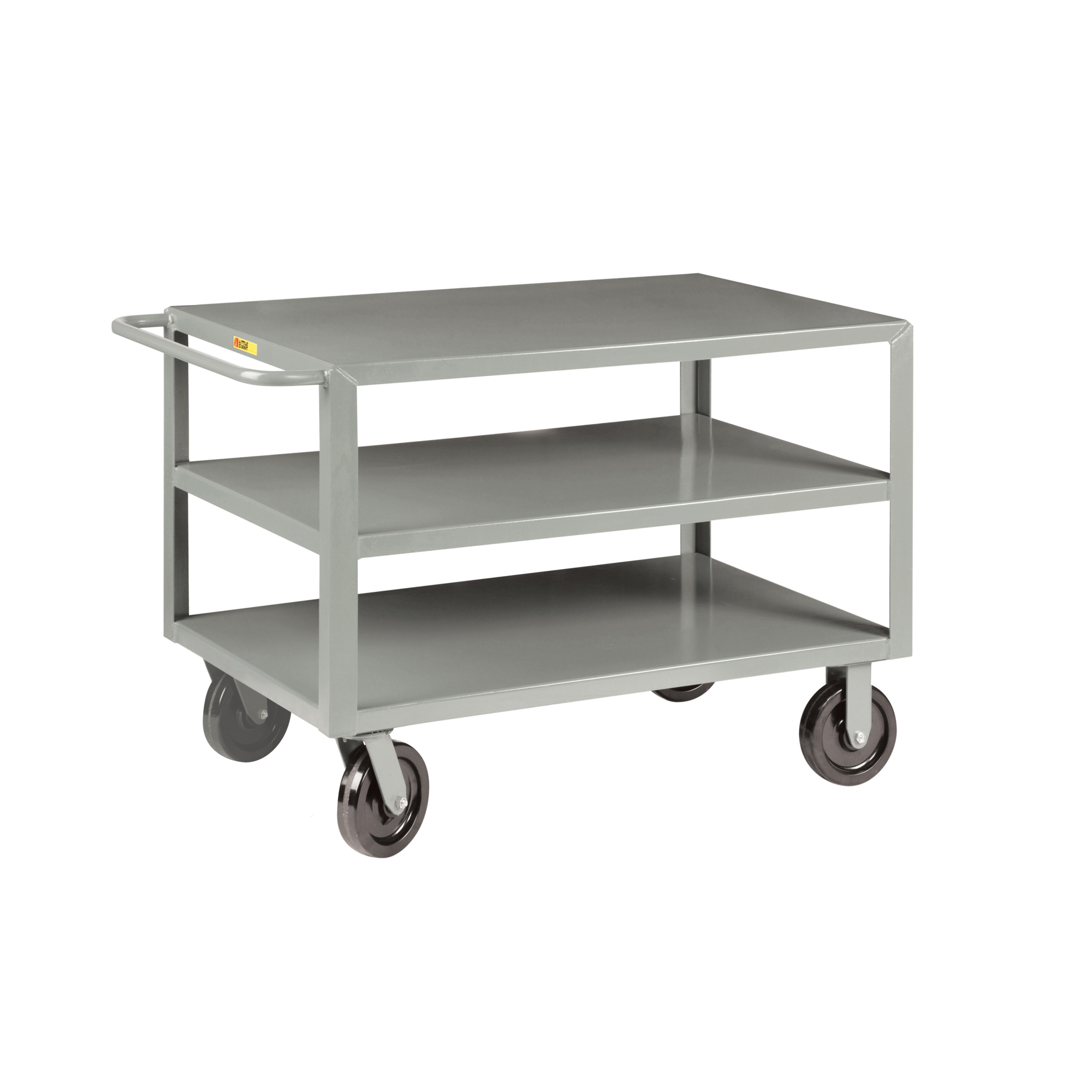 Little Giant, Extra-Heavy Duty Shelf Truck, 30x60, 5000 lbs, Total Capacity 5000 lb, Shelves (qty.) 3, Material Carbon Steel, Model 3GH-3060-8PHK