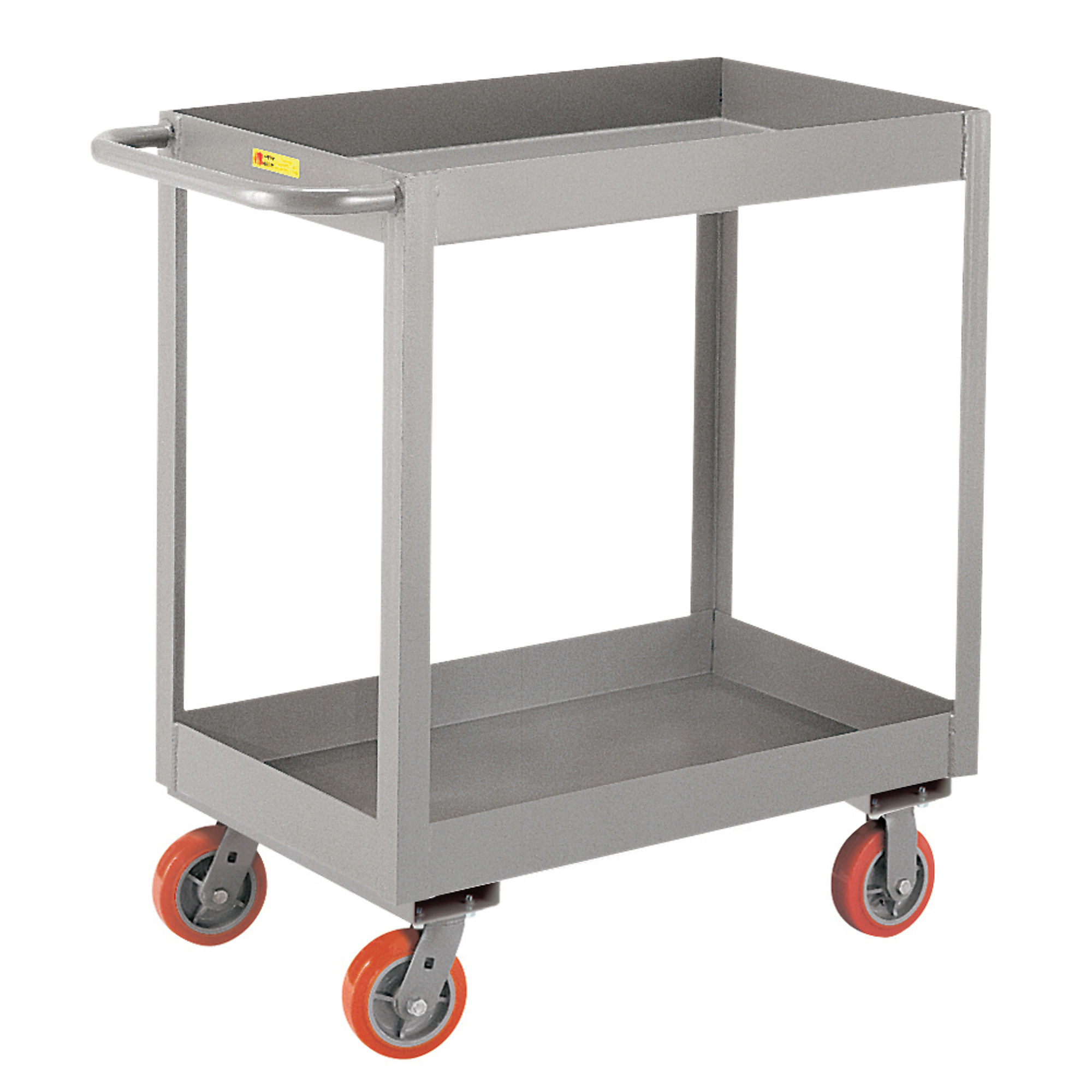 Little Giant, 3Inch Deep Shelf Truck, 18x30, 3600 lbs, Total Capacity 3600 lb, Shelves (qty.) 2, Material Carbon Steel, Model DS1830X3-6PY