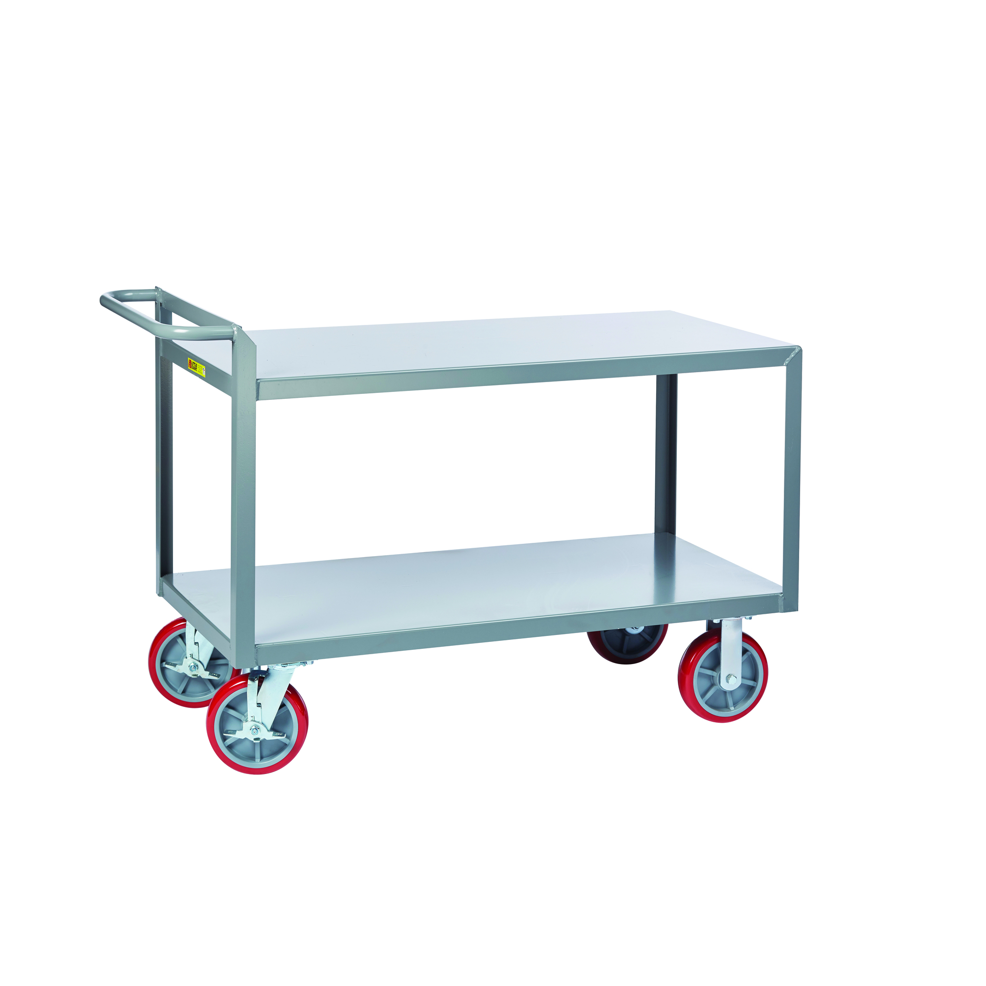 Little Giant, Merchandise Collectors, 24x36, 3600 lbs, Total Capacity 3600 lb, Shelves (qty.) 2, Material Carbon Steel, Model G-2436-8PYBK