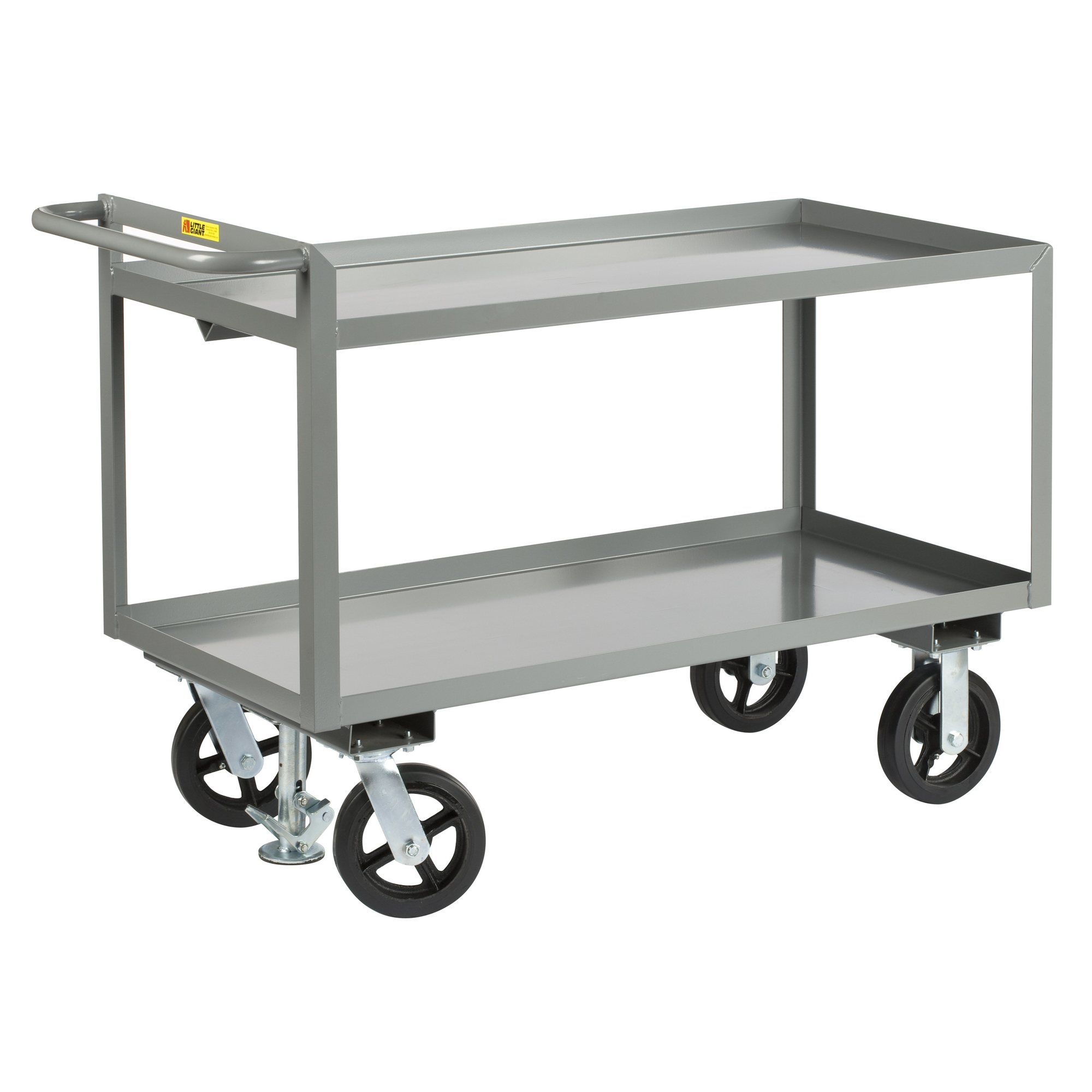 Little Giant, Merchandise Collectors, 30x60, 2400 lbs, Total Capacity 2400 lb, Shelves (qty.) 2, Material Carbon Steel, Model GL-3060-8MRFL