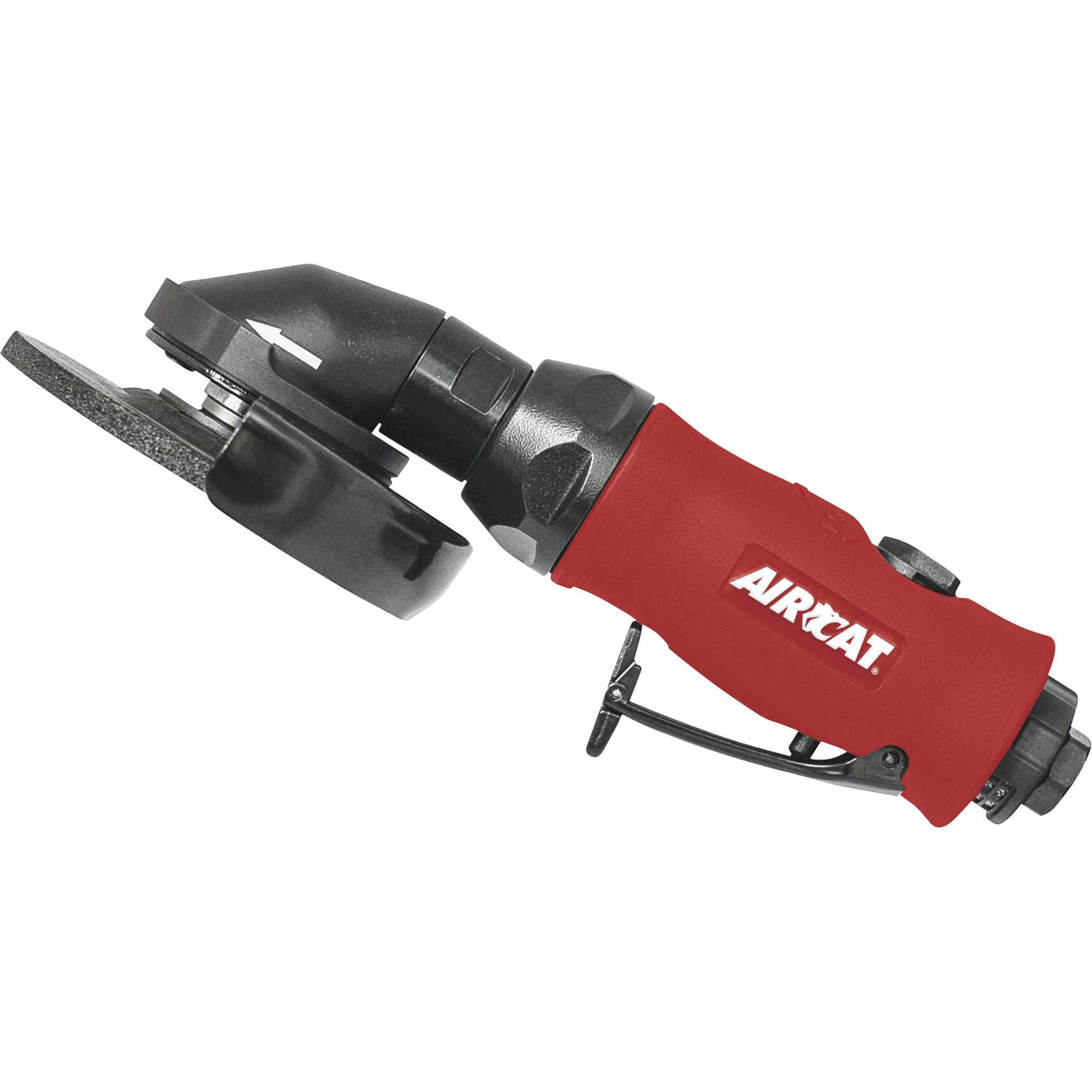 AIRCAT 4 1/2Inch Heavy-Duty Air Angle Grinder â 11,000 RPM, Model 6340