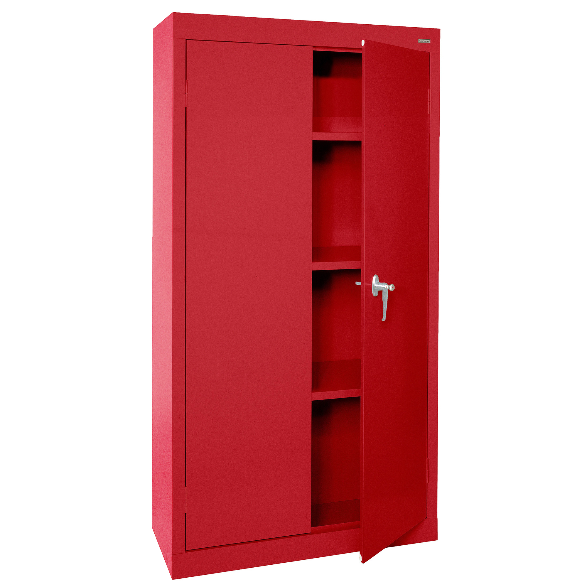 Sandusky Lee Sandusky, Value Line Cabinet 30x18x66 Red, Height 66 in, Width 30 in, Color Red, Model VF31301866-01