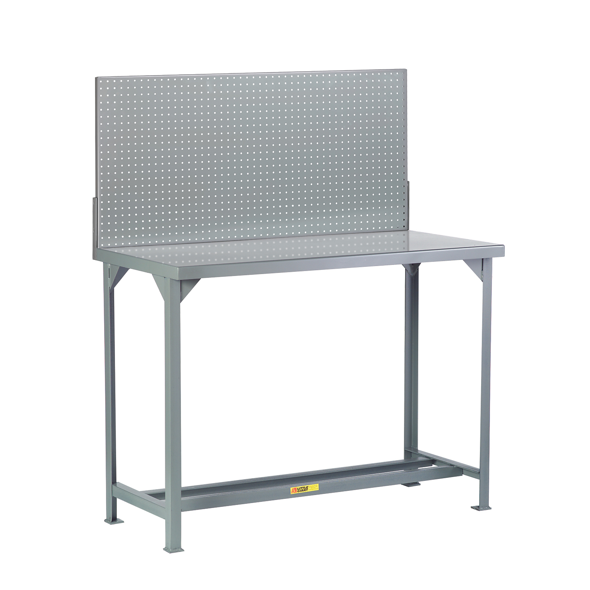 Little Giant, Welded Workbench, 4000 lb, 30Inchx72Inch, Pegboard Panel, Width 72 in, Depth 30 in, Height 60 in, Model WST1-3072-36-PB