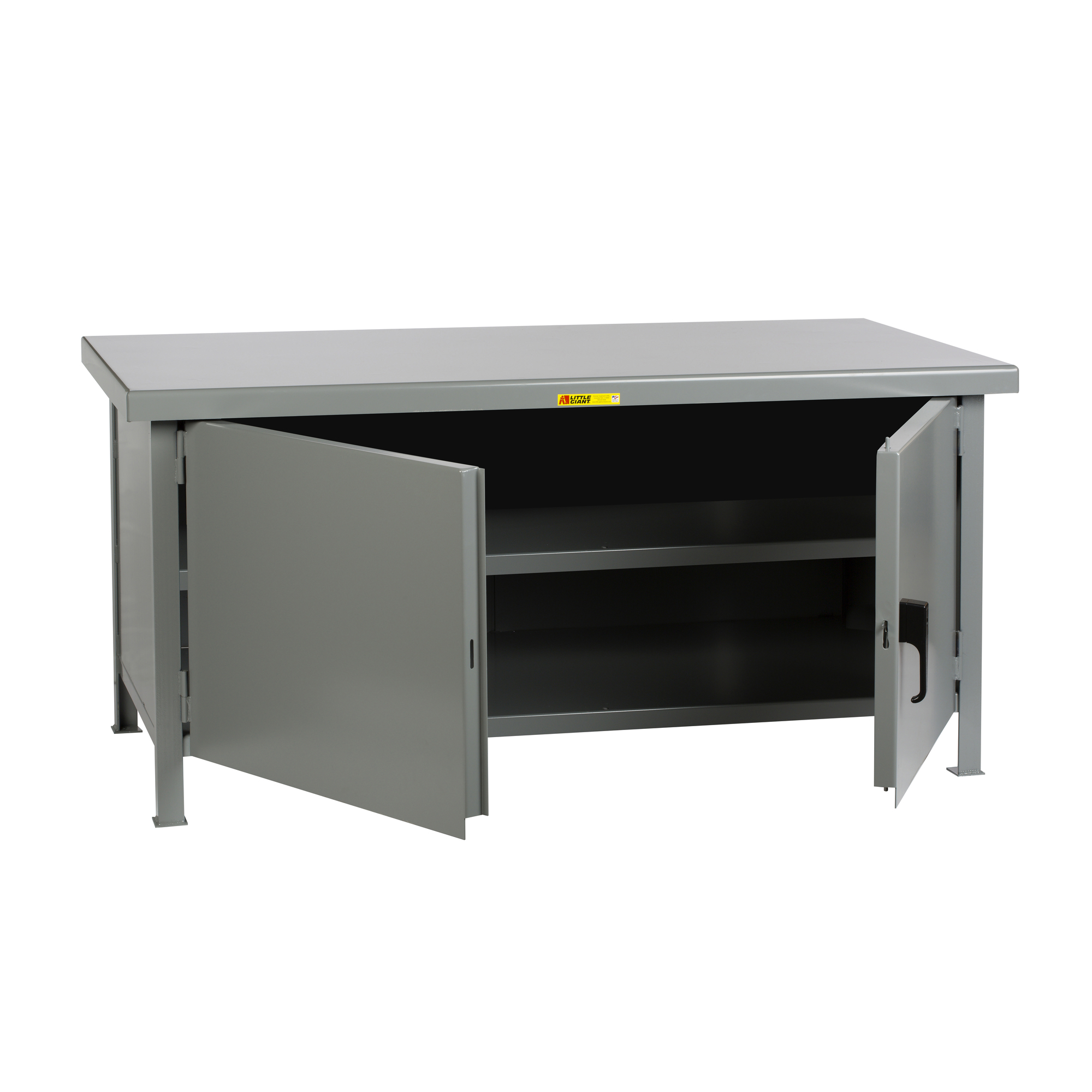 Little Giant, Heavy-Duty Cabinet Workbench, 30x60, 10,000 lbs, Width 60 in, Depth 30 in, Height 34 in, Model WWC2-3060