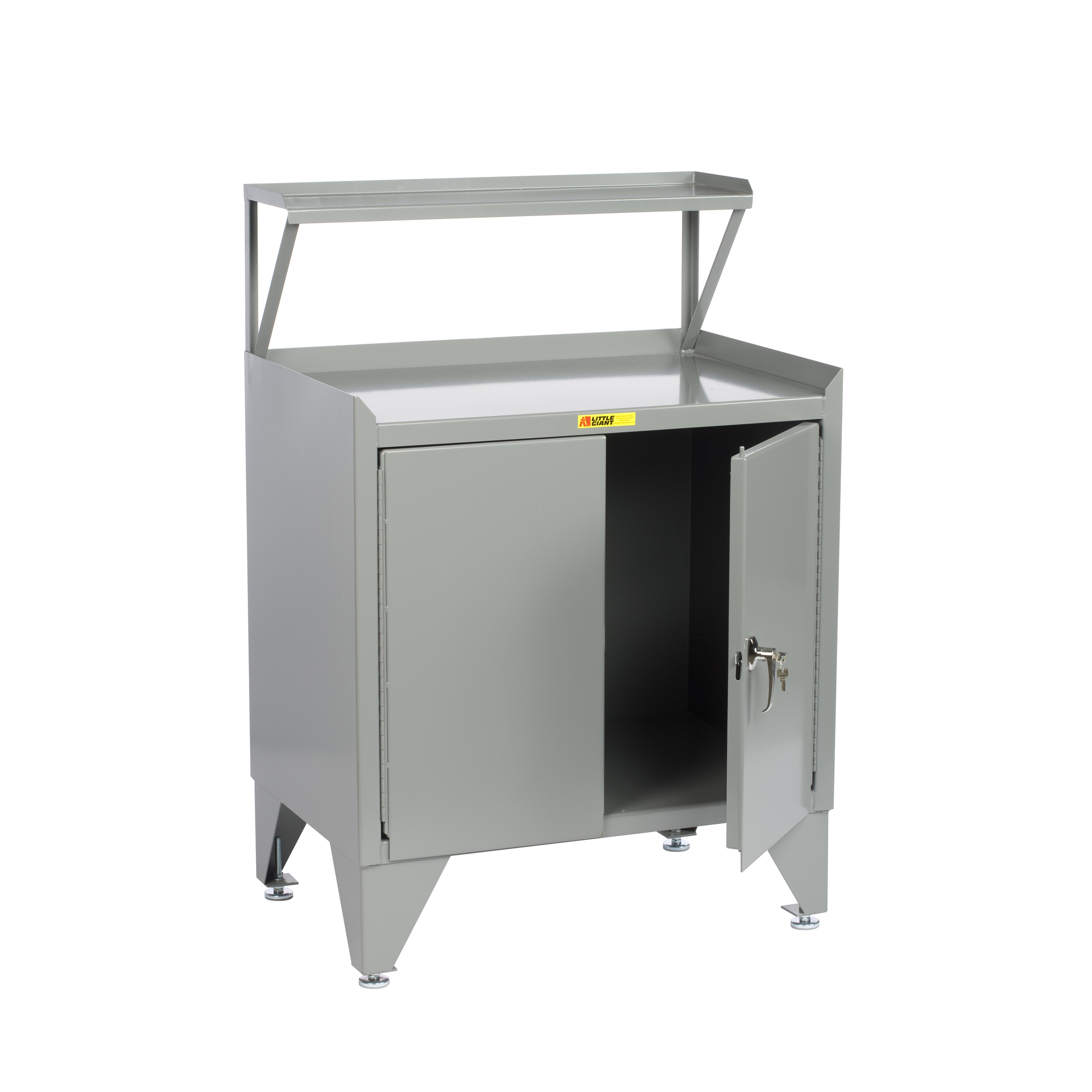 Little Giant, Receiving Station, Locking Doors, 24Inch x 36Inch, Width 36 in, Depth 24 in, Height 51.5 in, Model RS-2D-2436-LL