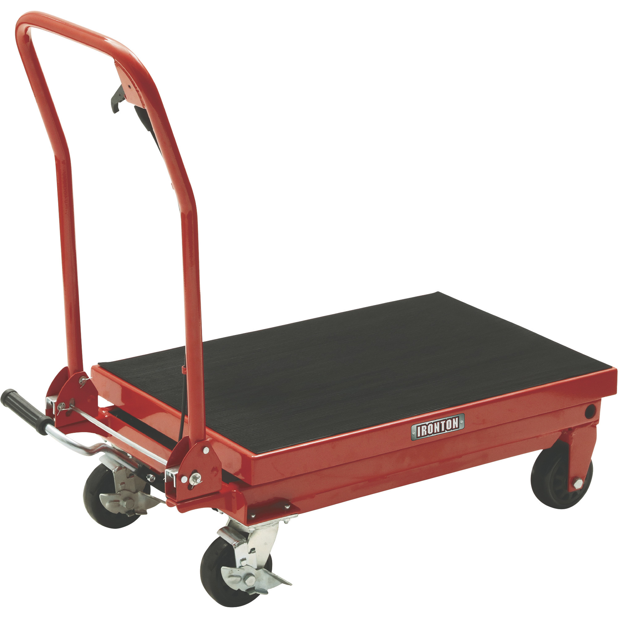 Ironton Hydraulic Table Cart, 1000-Lb. Capacity, 34 3/4Inch Lift