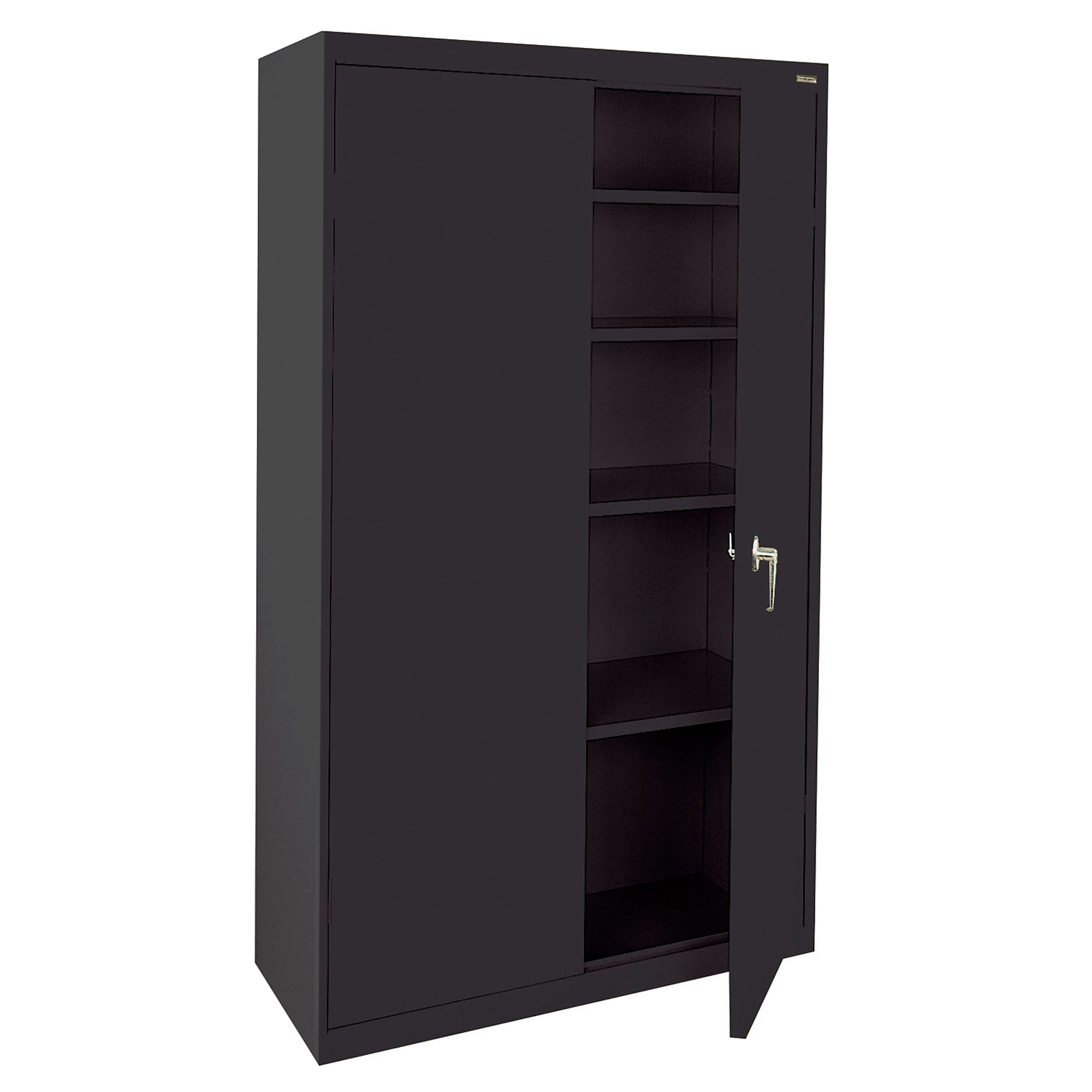 Sandusky, Value Line Cabinet 36x18x72 Black, Height 72 in, Width 36 in, Color Black, Model - Sandusky Lee VF41361872-09