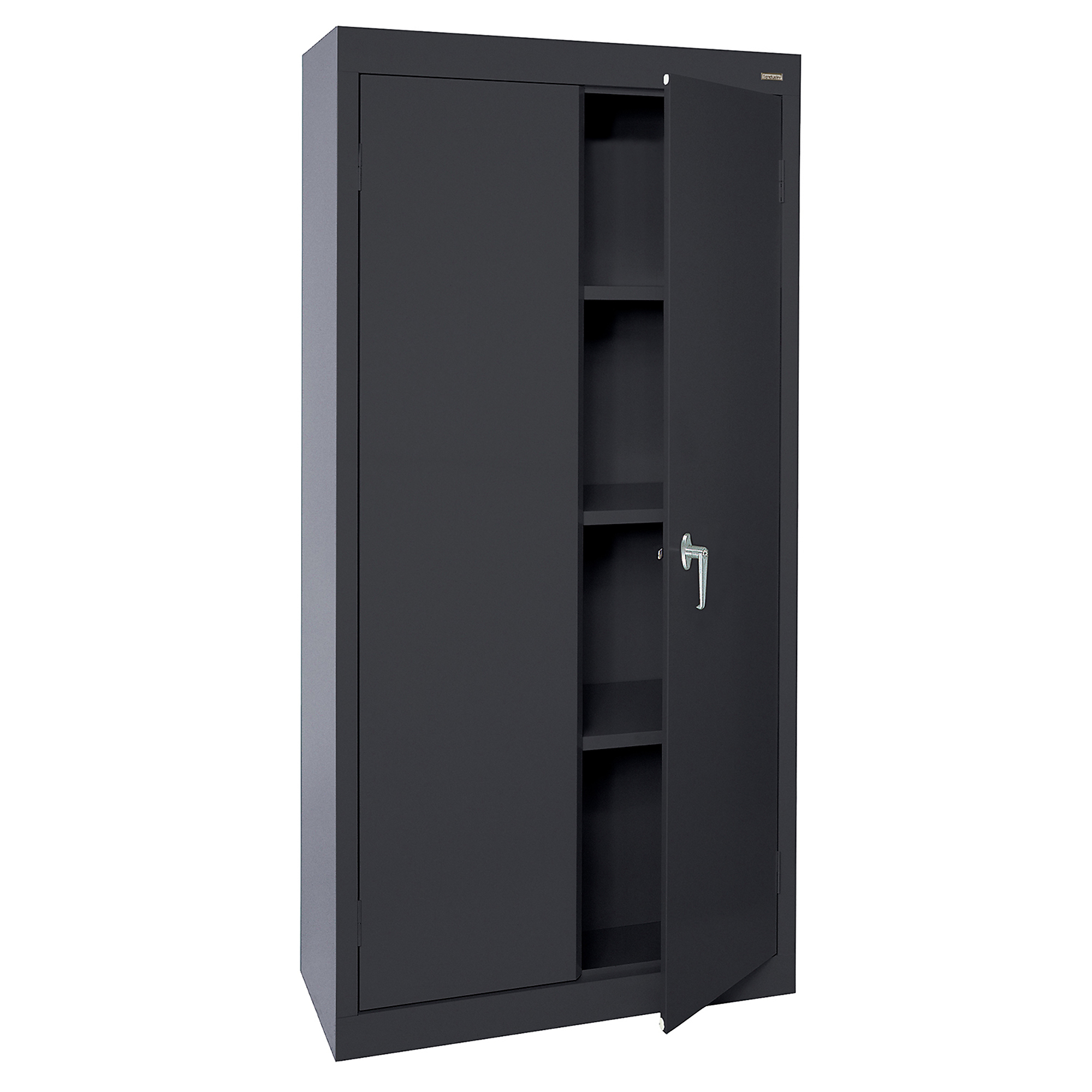 Sandusky, Value Line Cabinet 30x18x72 Black, Height 72 in, Width 30 in, Color Black, Model - Sandusky Lee VF31301872-09