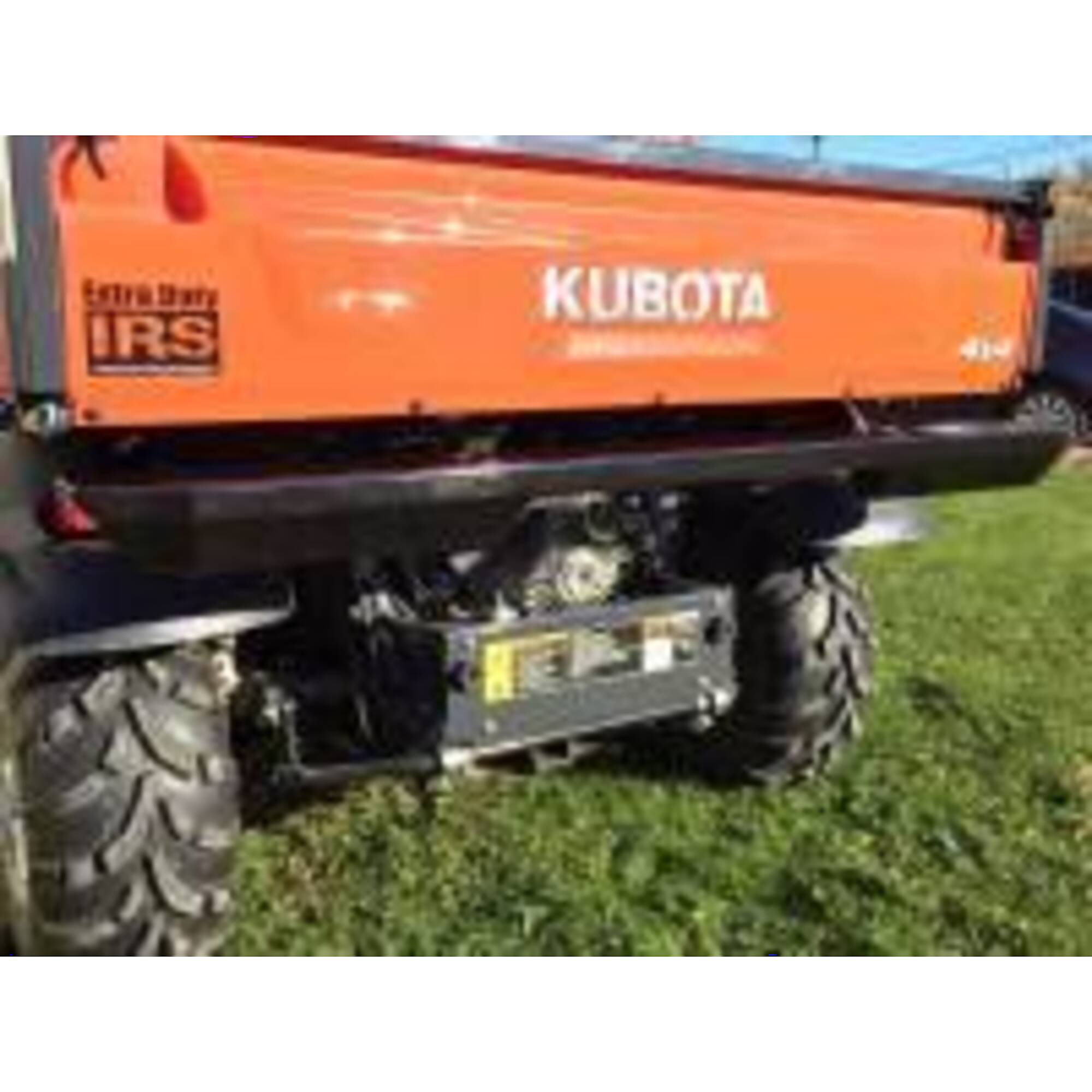 Extreme Metal Products, Kubota RTV Rear Bumper, Model 12717