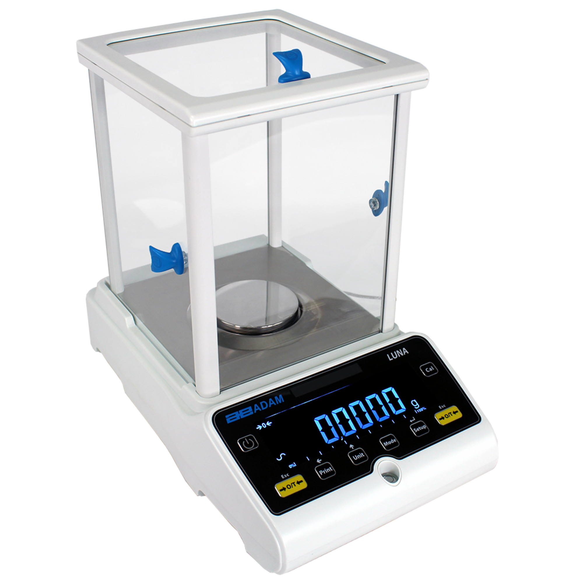 Adam Equipment, Luna Analytical Balance 210g x 0.0001g, Platform Width 3.1 in, Model LAB 214I