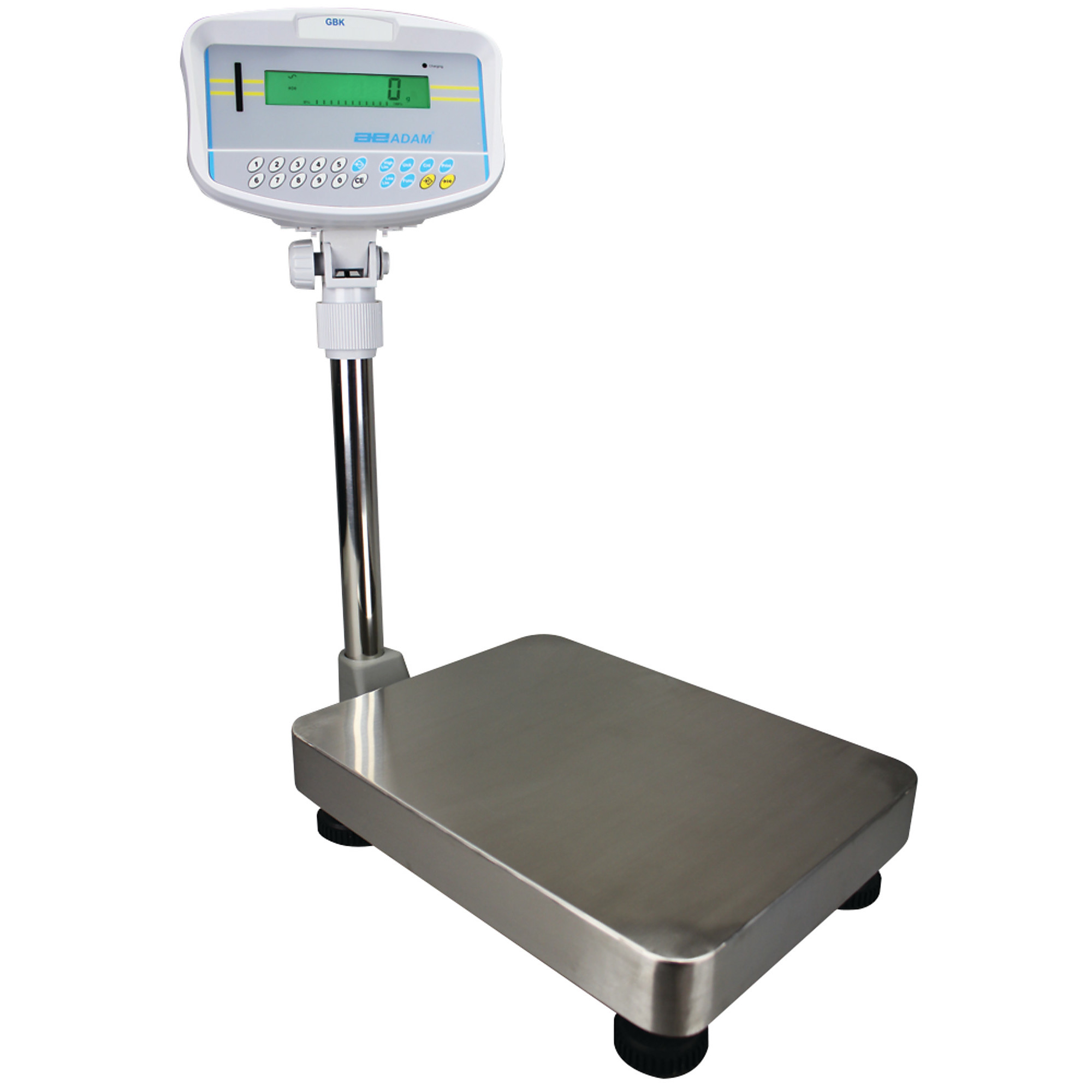 Adam Equipment, GBK Bench Checkweighing Scale 60kg x 2g, Capacity 130 lb, Platform Length 15.7 in, Platform Width 11.8 in, Model GBK 130A