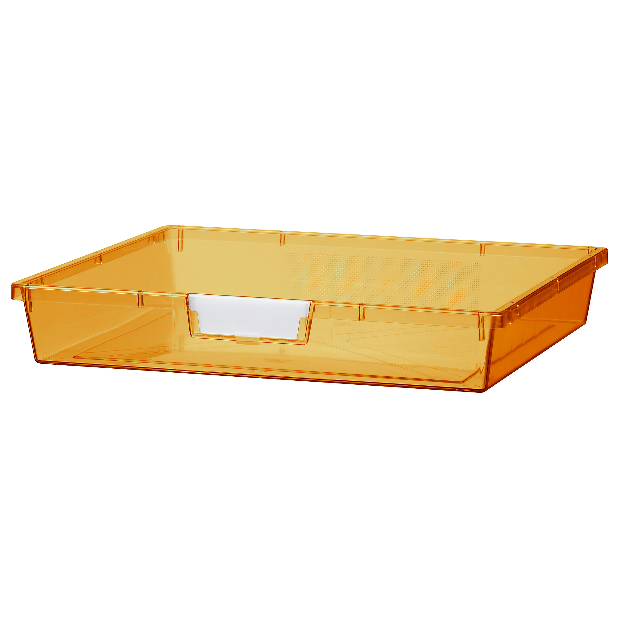 Certwood StorWerks, Wide Line Tray 3Inch in Neon Orange - 3 Pack, Included (qty.) 3, Material Plastic, Height 12 in, Model CE1956FO3