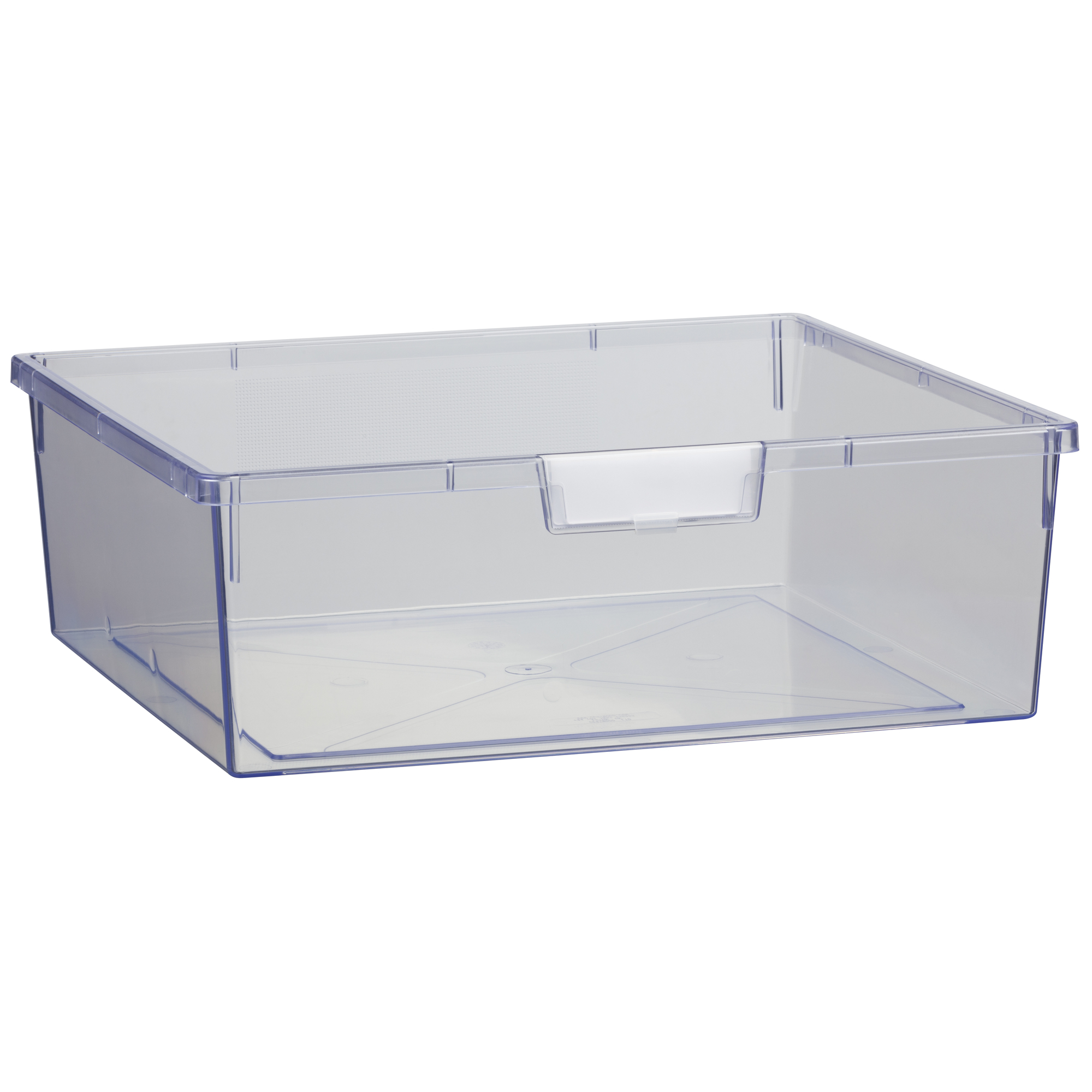 Certwood StorWerks, Wide Line Tray 6Inch in Clear - 3 Pack, Included (qty.) 3, Material Plastic, Height 12 in, Model CE1958CL3