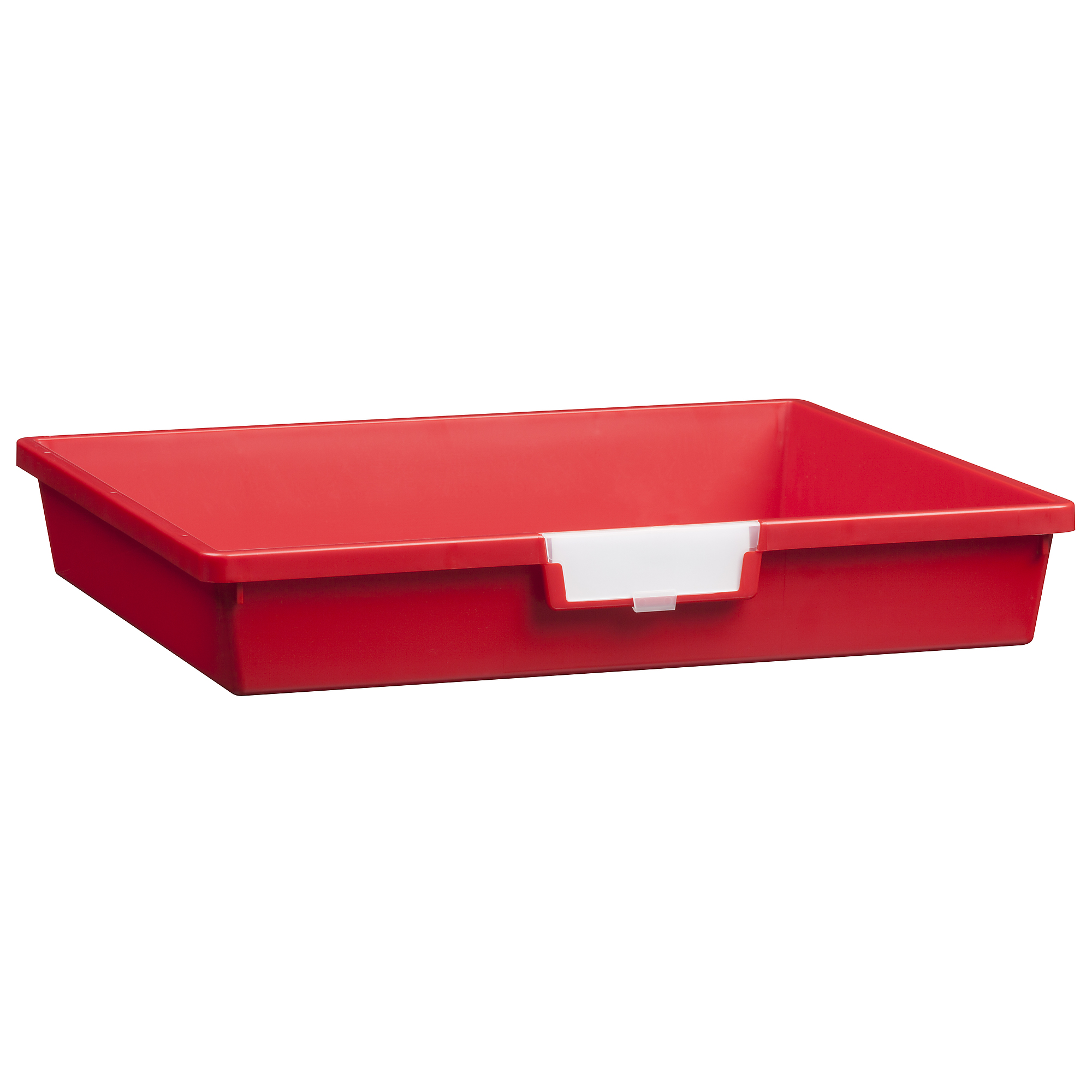 Certwood StorWerks, Wide Line 3Inch Tray in Primary Red-3PK, Included (qty.) 3, Material Plastic, Height 3 in, Model CE1956PR3