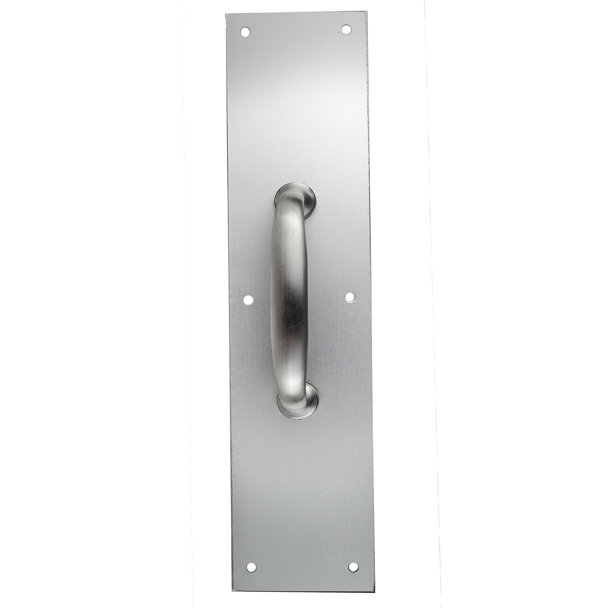 Trans Atlantic, 3-1/2Inch x 15Inch Stainless Steel Pull Plate with Classic Pull, Model GH-PP5310-US32D
