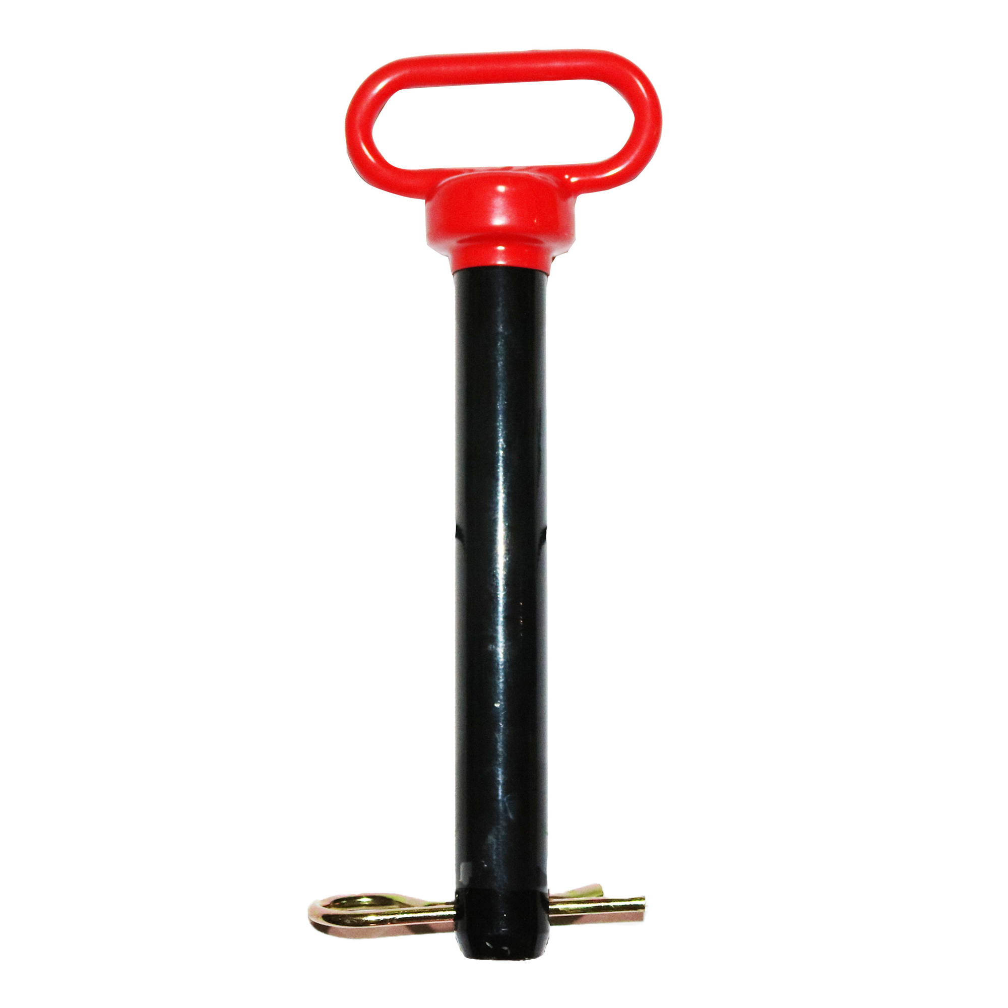 Braber Equipment, Grade 5 Forged Hitch Pin 1-1/4Inch Diameter, Usable Length 8.5 in, Model 708HPR