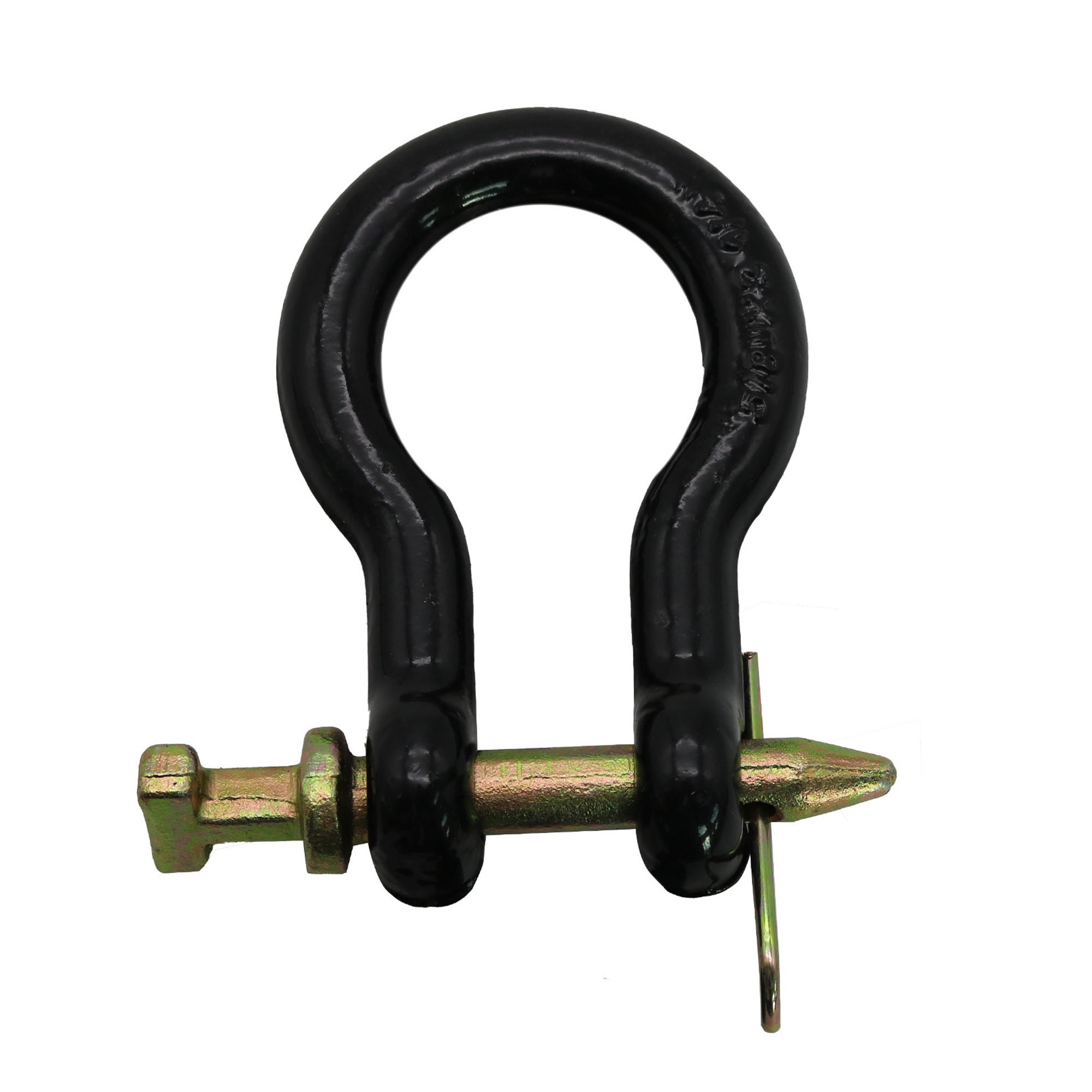 Braber Equipment, Straight Clevis 5/8Inch Body, 1/2Inch Pin, Working Load Limit 6000 lb, Model 64.300.058