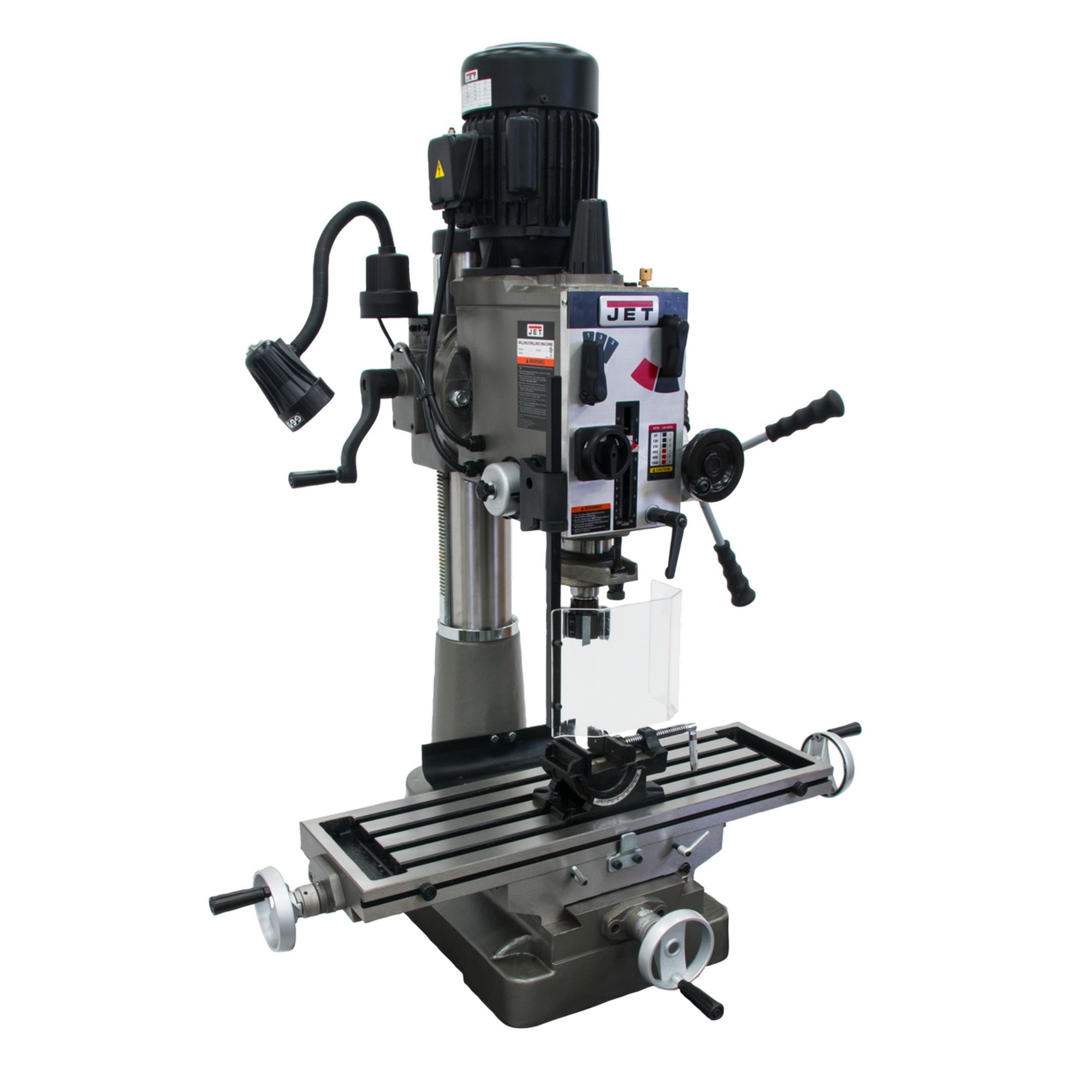 JET, Mill/Drill, Horsepower 1.5 HP, Volts Multi, Model JMD-40GHPF