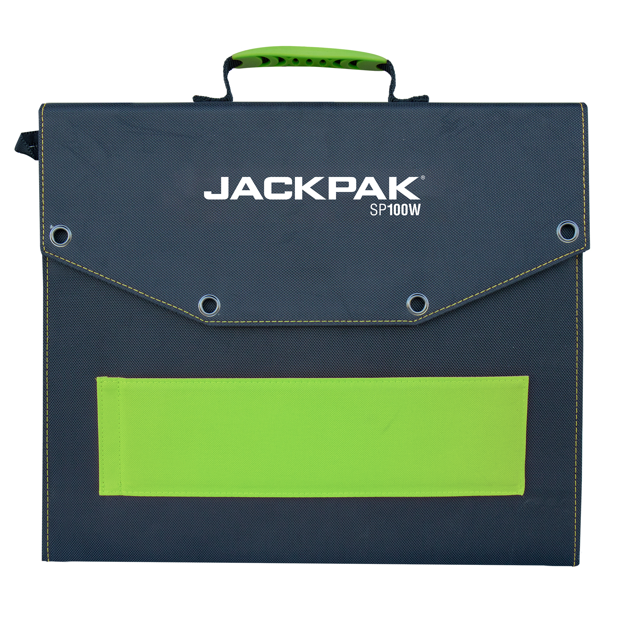 JackPak, The JackPak Solar Panel charger, Amps 5 Volts 18 Model SP100W