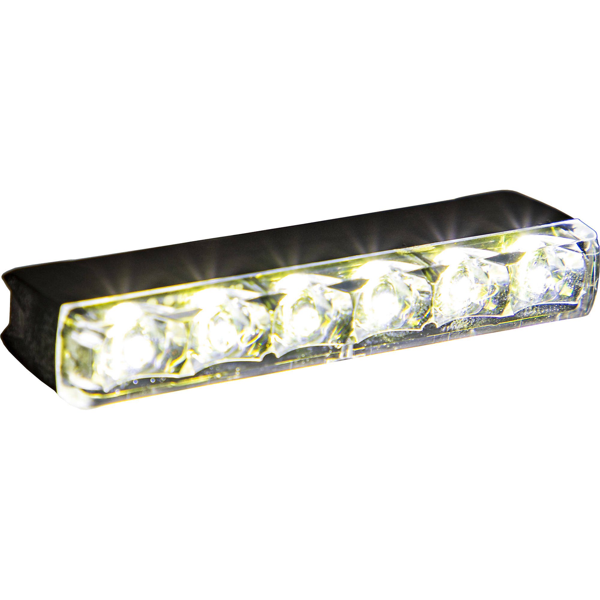 Buyers Products, Narrow Profile 3.5Inch Clear LED Strobe Light, Light Type LED, Lens Color Clear, Included (qty.) 1 Model 8892711