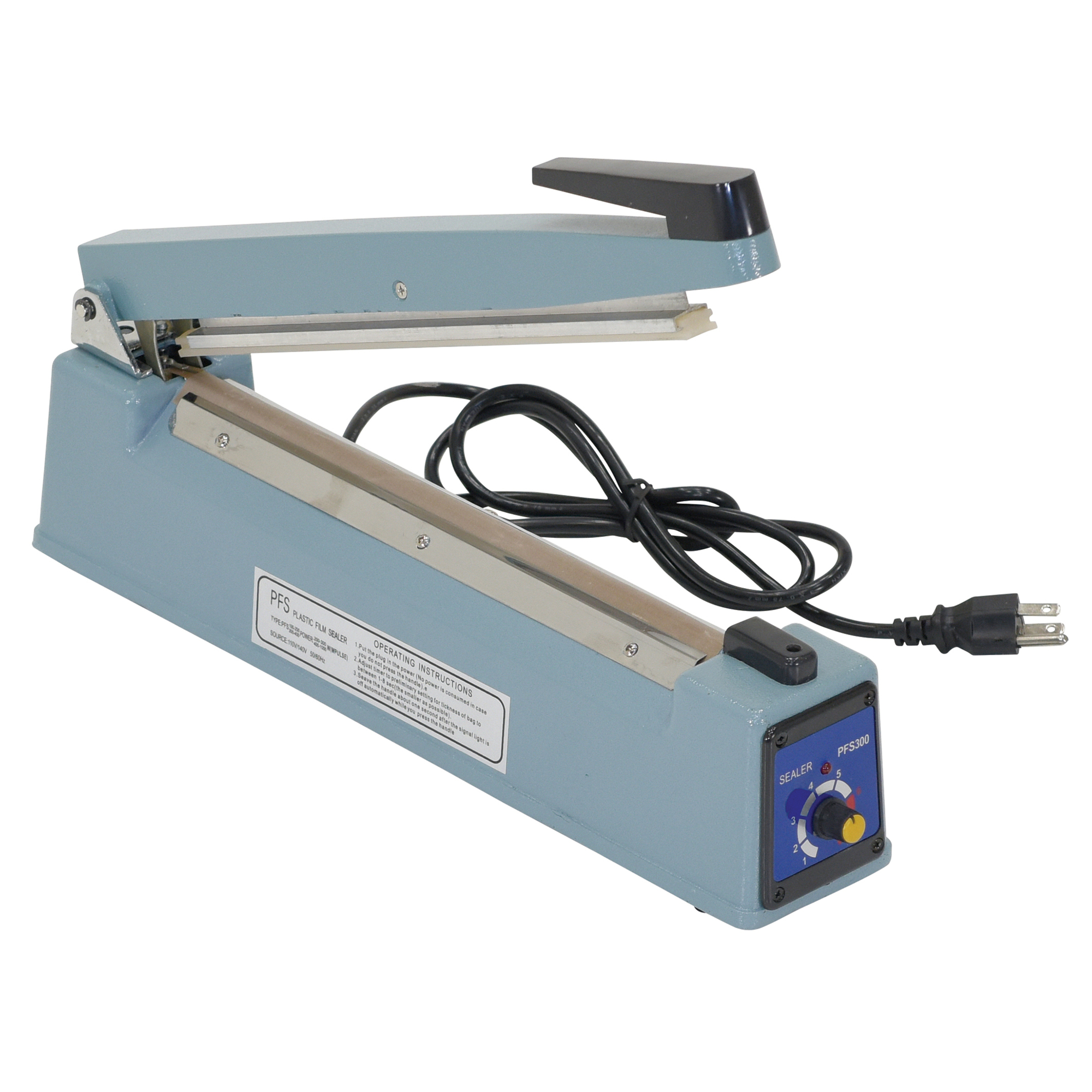 Vestil, 11.5Inch Impulse Bag Sealer, Application Sealer, Included (qty.) 1 Material Steel, Model ISEAL-11T