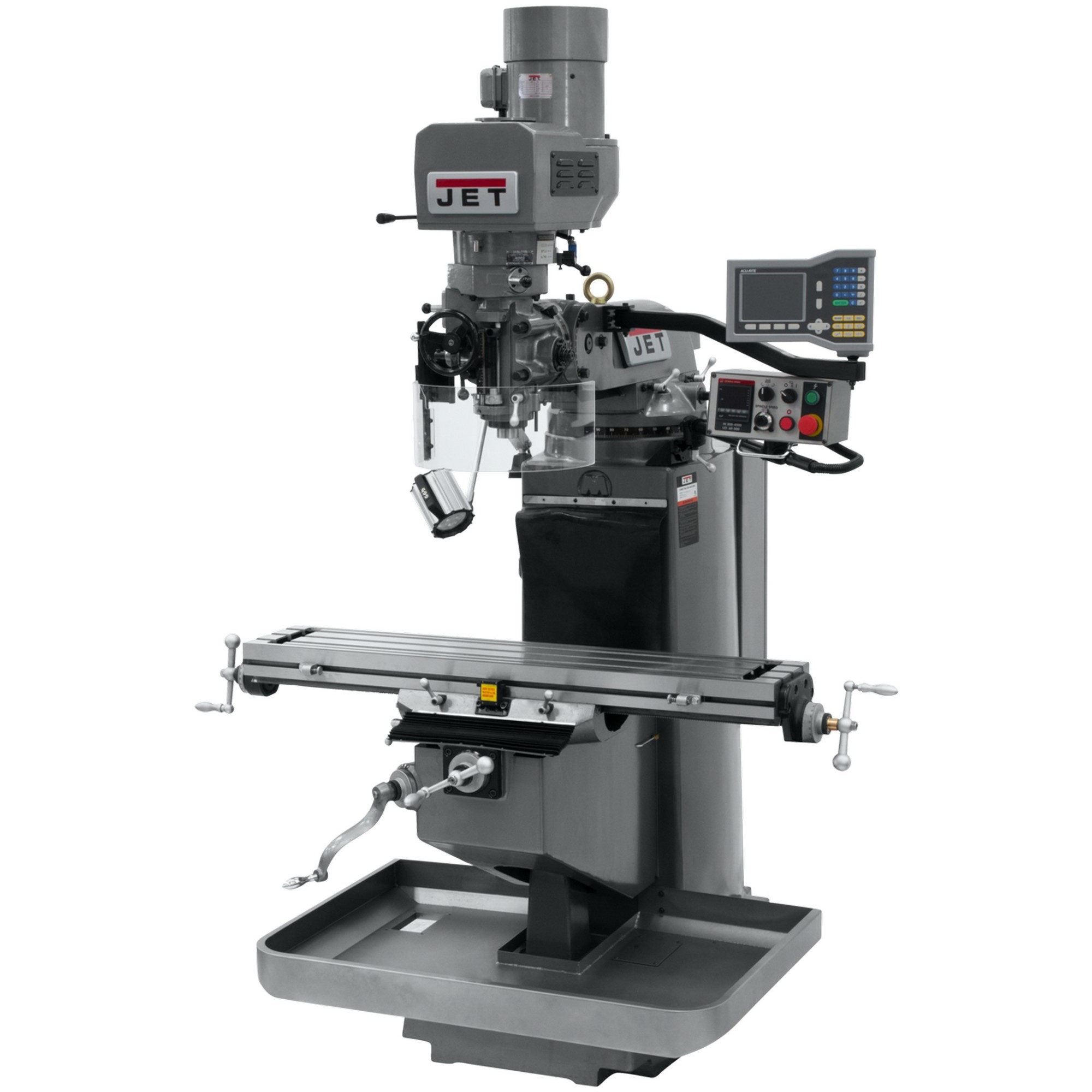 JET, Milling Machine, Horsepower 3 HP, Volts 230 Model JTM-949EVS/230