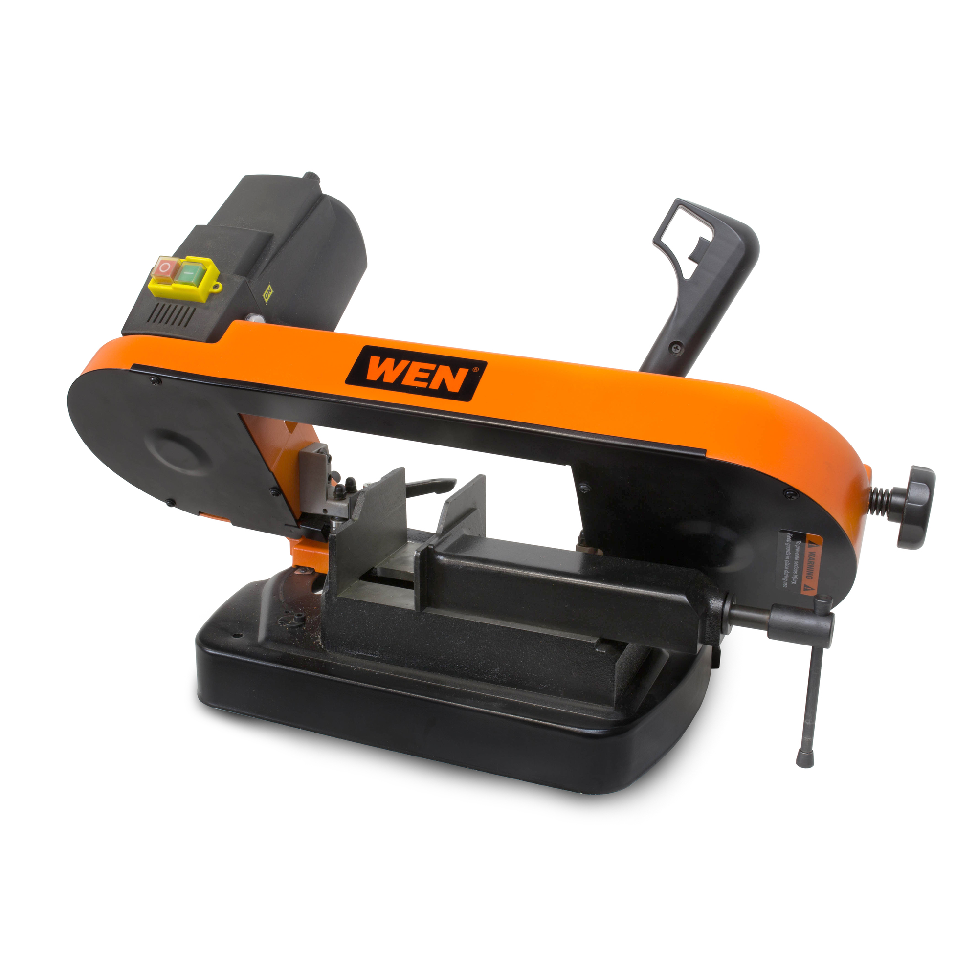 WEN, 5Inch Metal-Cutting Benchtop Bandsaw, Volts 120, Power Type Corded, Model BA4555