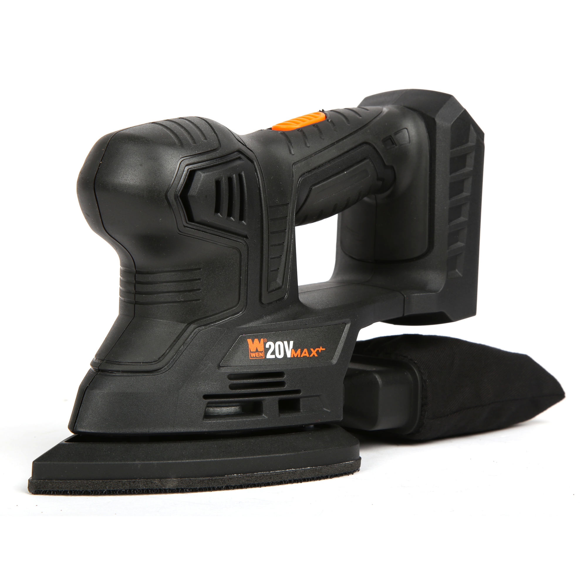 WEN, 20V Max Cordless Detailing Palm Sander (Tool Only), Max. Speed 12000 OPM, Model 20401BT