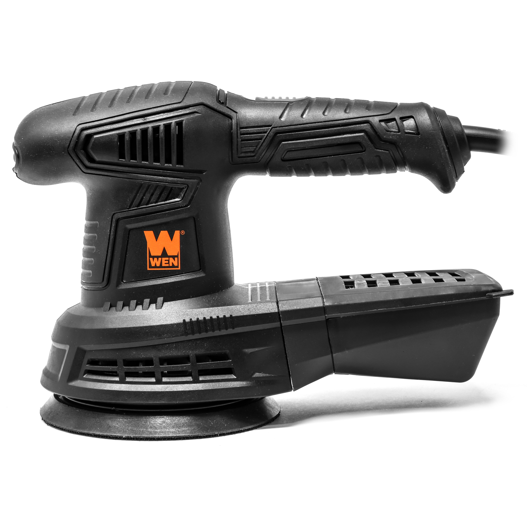 WEN, 5Inch Variable Speed Random Orbit Rotary Sander, Max. Speed 13000 OPM, Amps 3.7, Model 6305