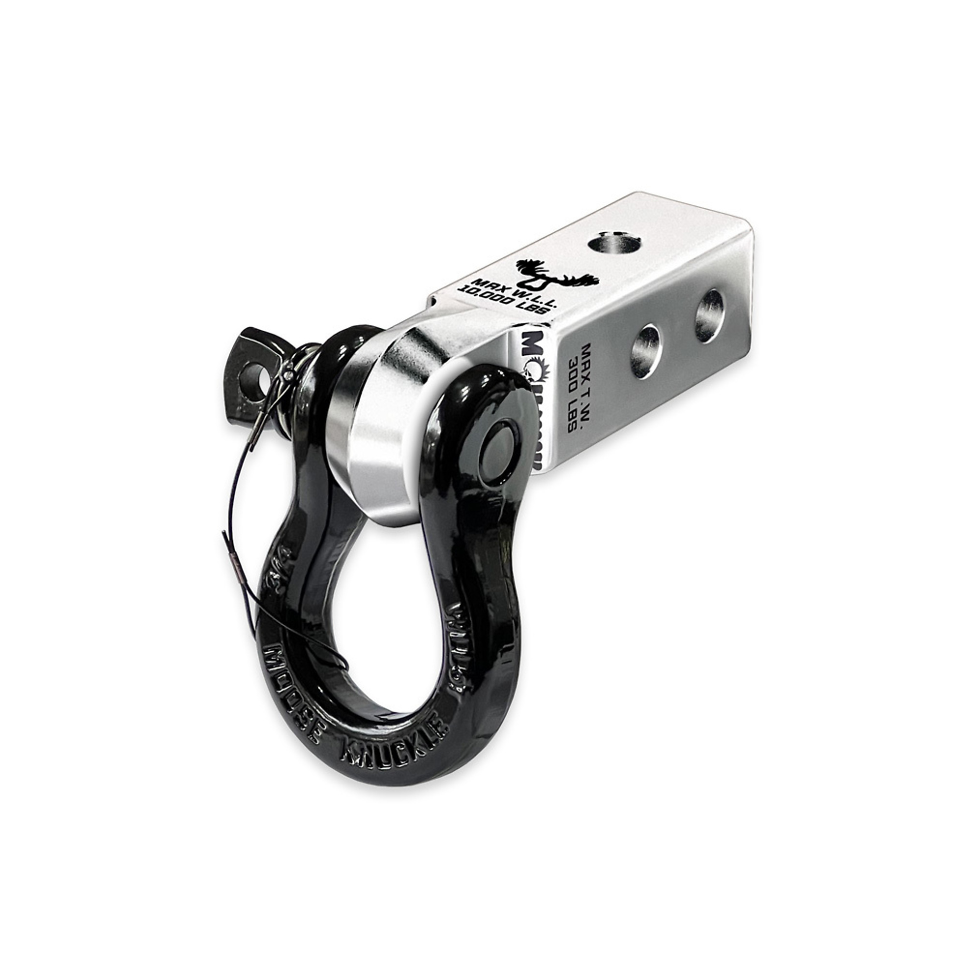 Moose Knuckle Offroad, 3/4 B'oh Spin Pin Shackle and Mohawk 2.0 Receiver Combo, Model FN000034-009