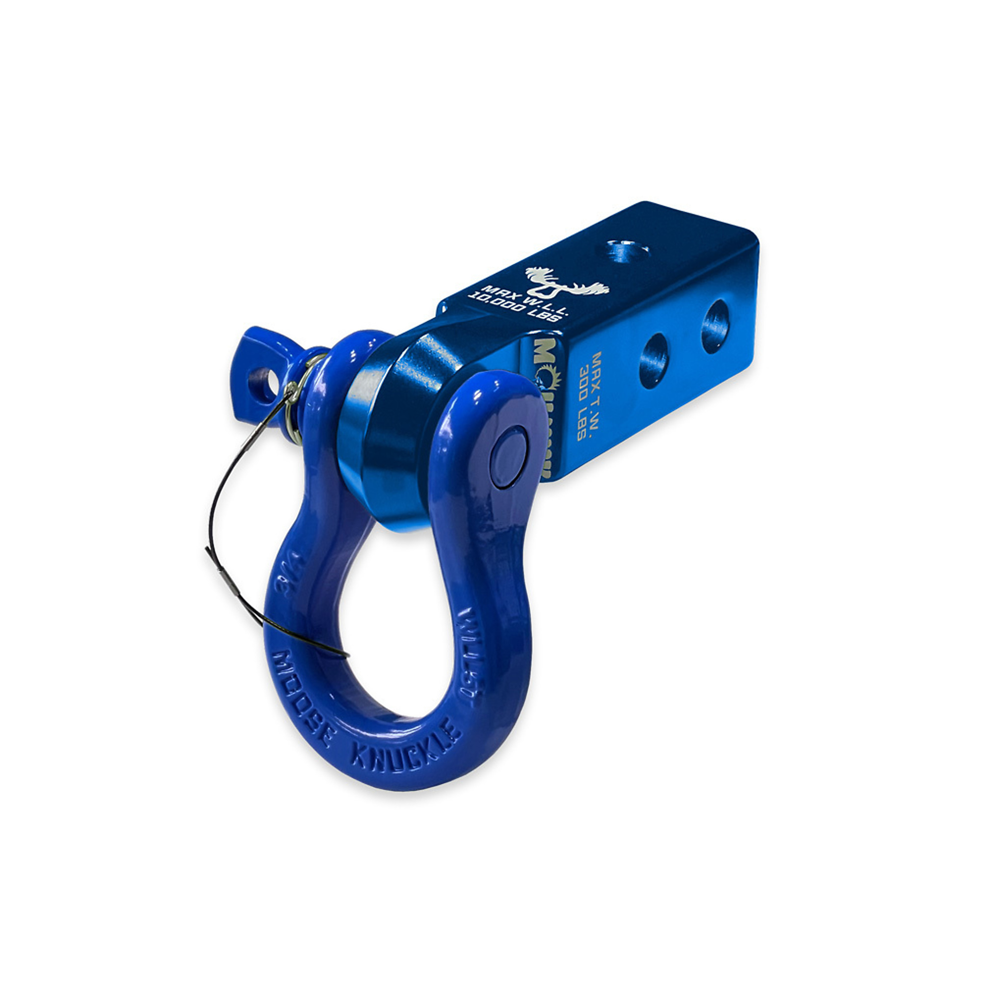 Moose Knuckle Offroad, 3/4 B'oh Spin Pin Shackle and Mohawk 2.0 Receiver Combo, Model FN000036-002