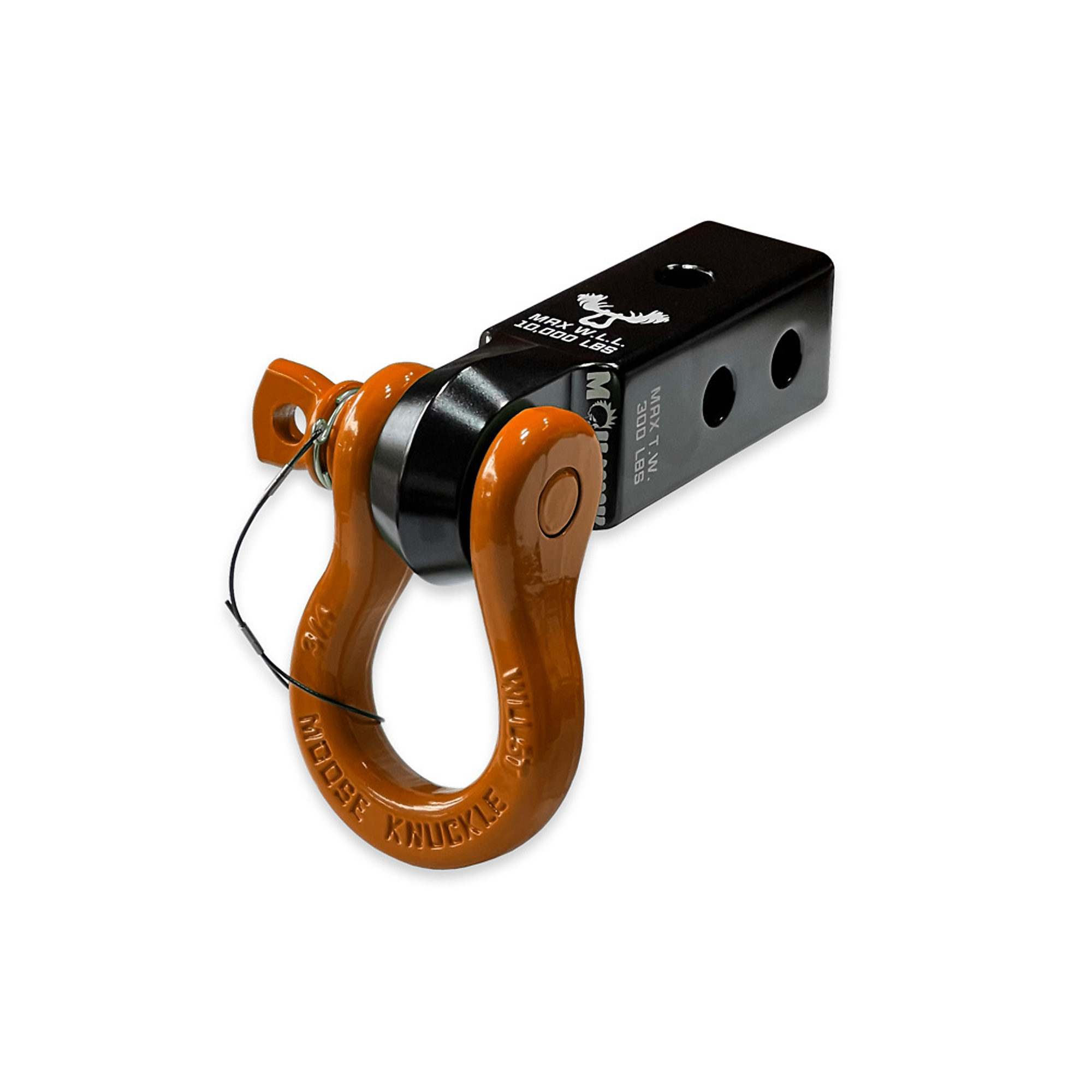 Moose Knuckle Offroad, 3/4 B'oh Spin Pin Shackle and Mohawk 2.0 Receiver Combo, Model FN000033-005