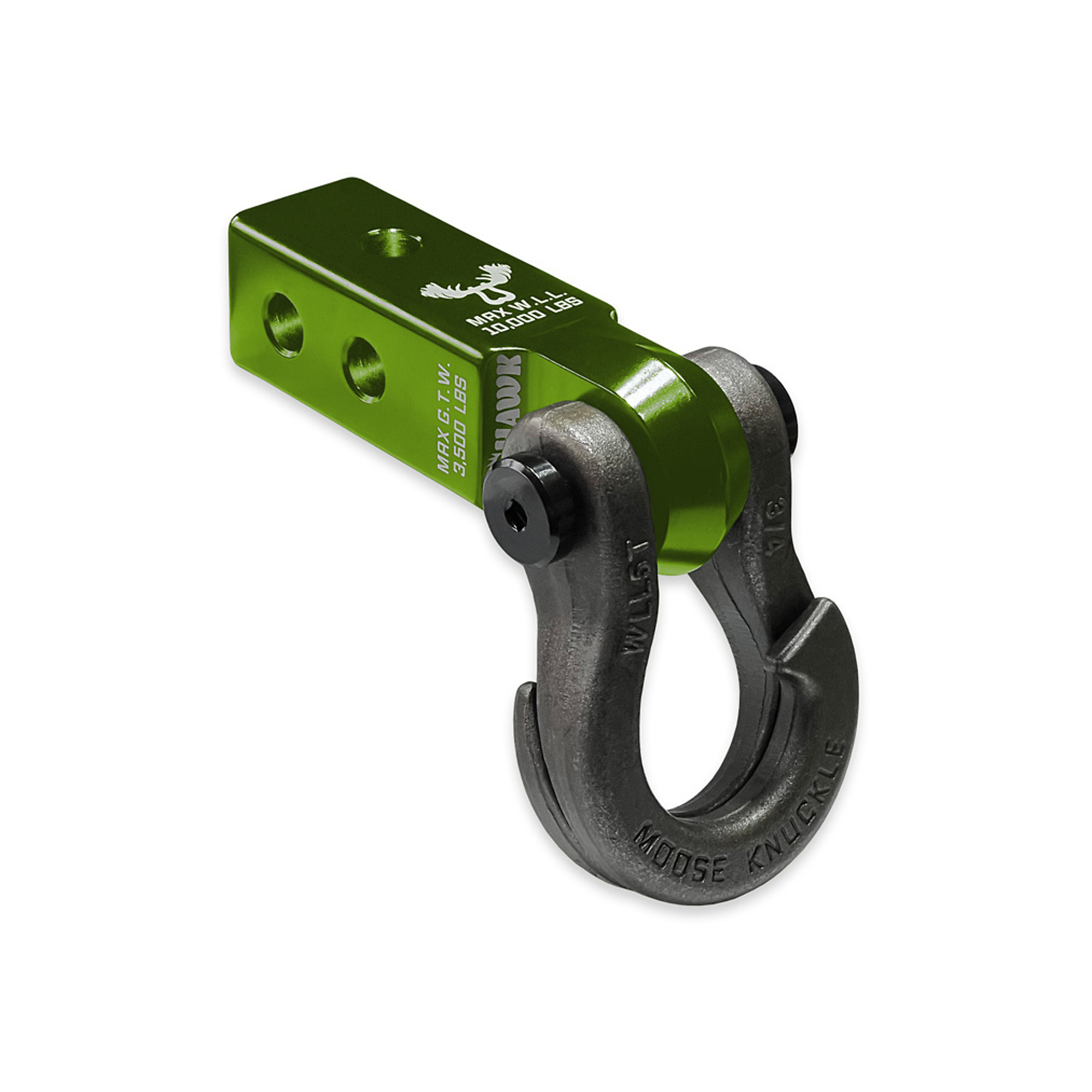 Moose Knuckle Offroad, 3/4 Jowl Split Shackle and Mohawk 2.0 Receiver Combo, Model FN000032-014