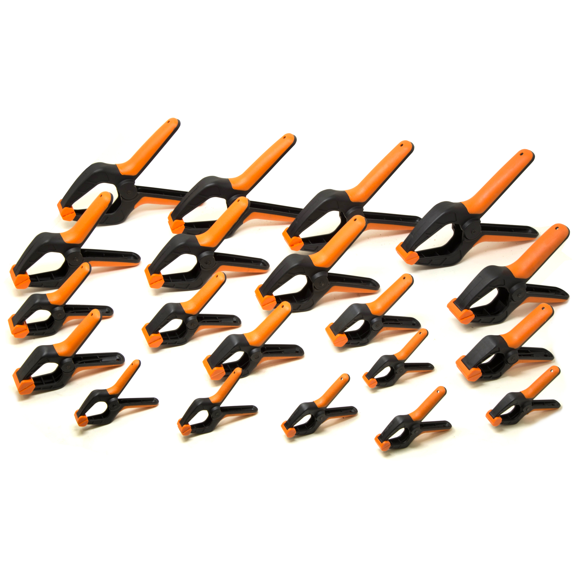 WEN, Spring Clamp Set with 0.75Inch, 1Inch, 2Inch and 3Inch Clamps, Pieces (qty.) 20 Model CLA200