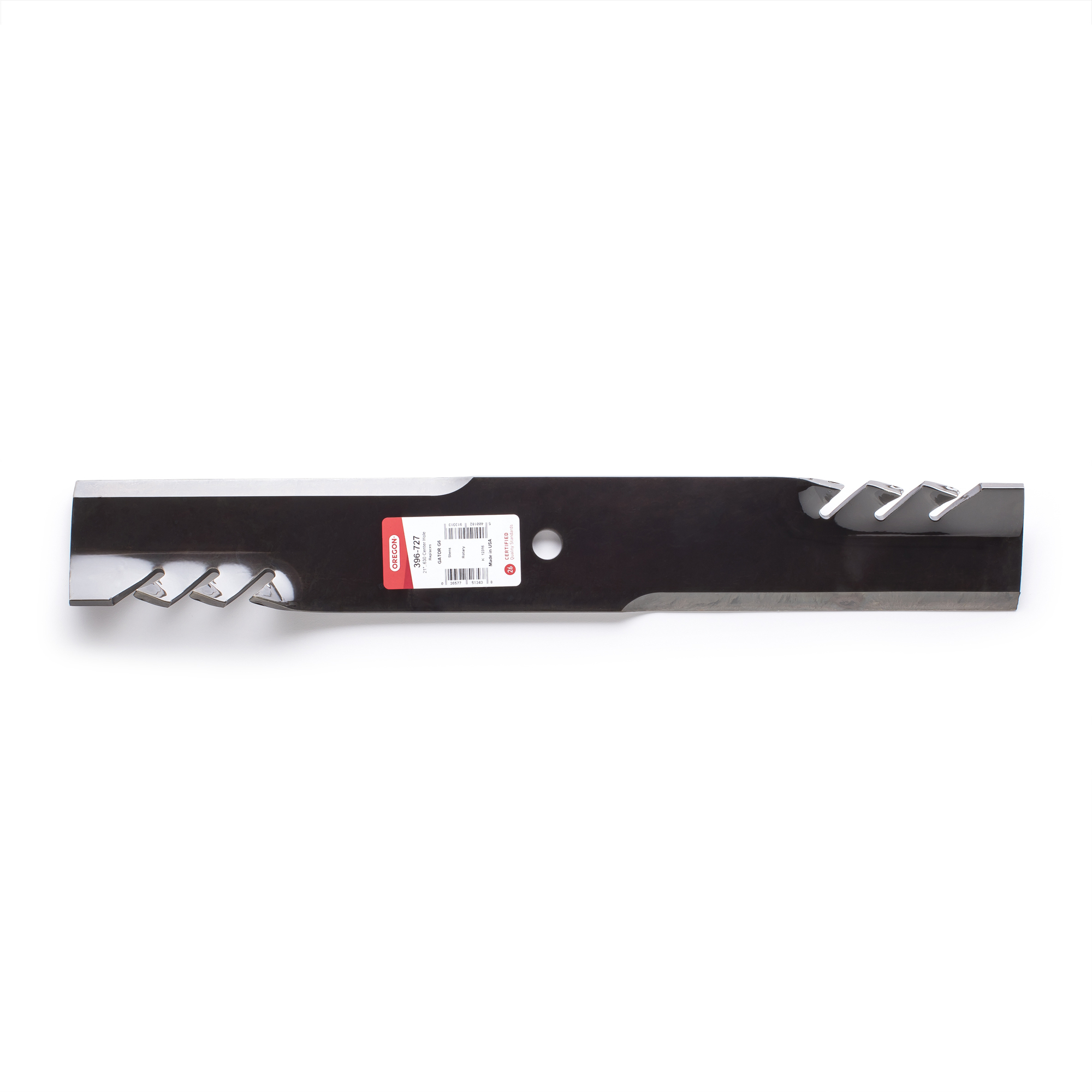 Oregon, Gator G6 Lawn Mower Blade, Length 21 in, Model 396-727