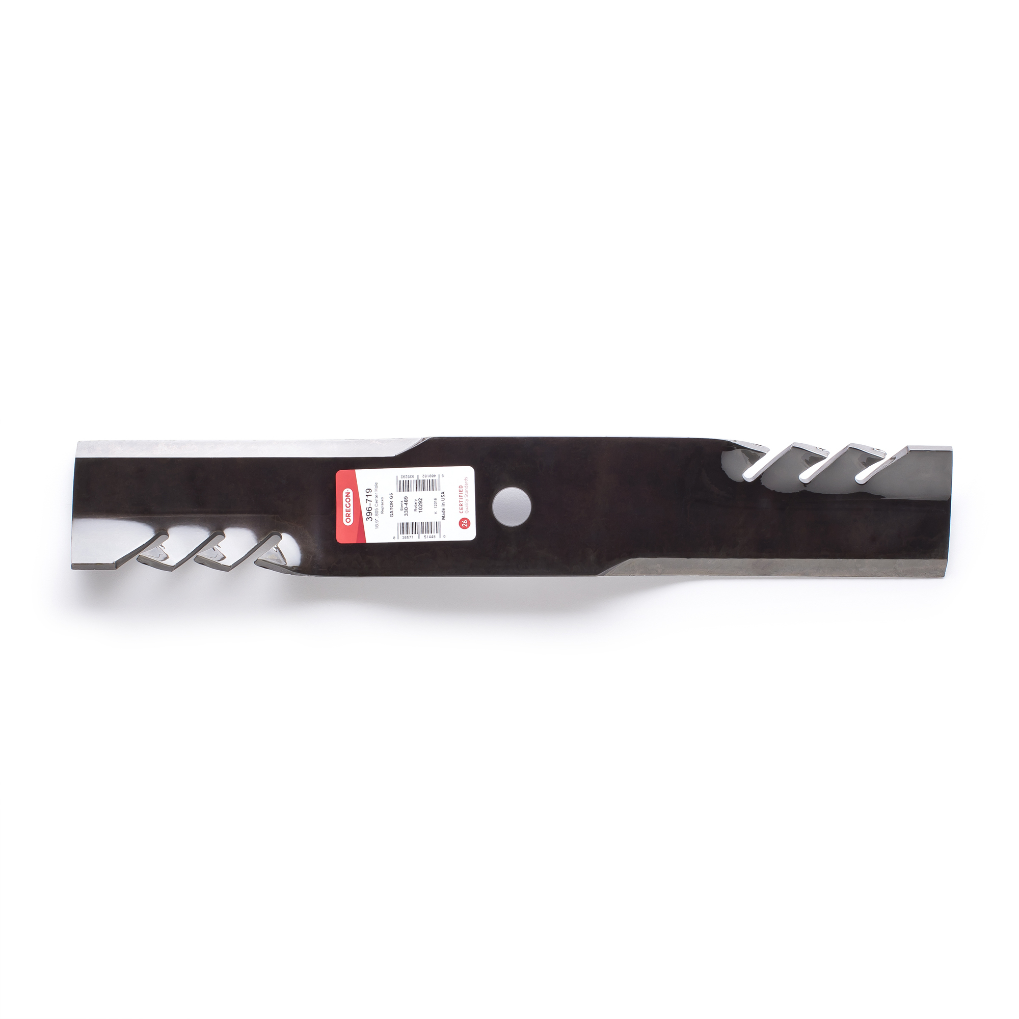 Oregon, Gator G6 Lawn Mower Blade, Length 18.9375 in, Model 396-719