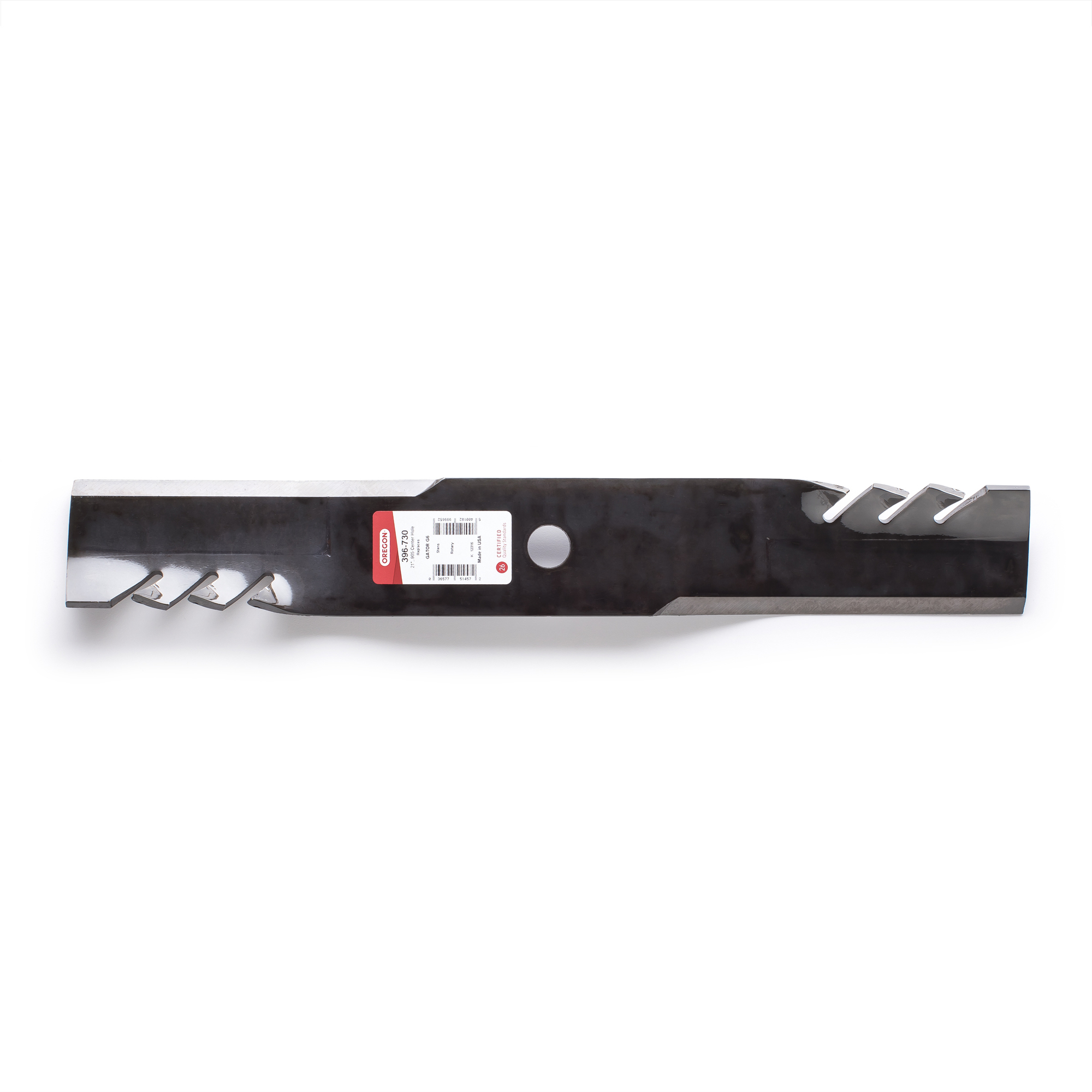 Oregon, Gator G6 Lawn Mower Blade, Length 20.88 in, Model 396-730