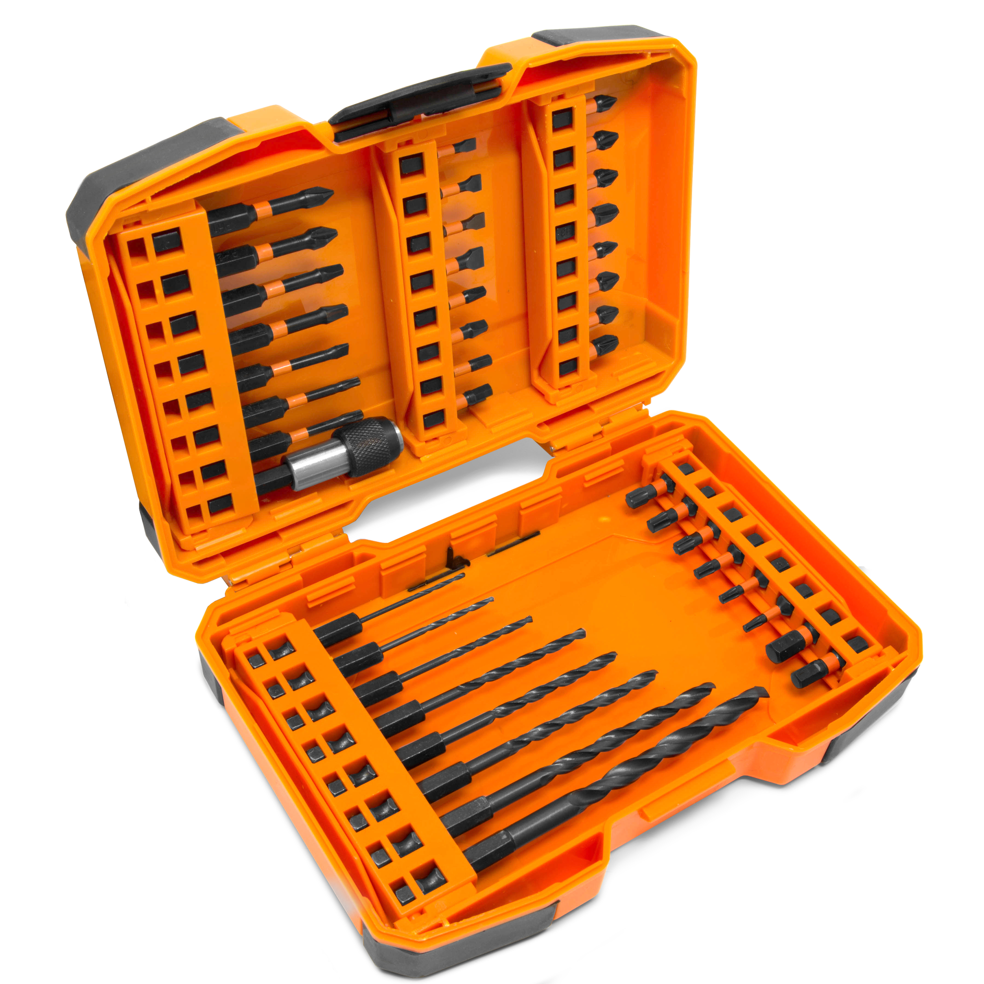 WEN, 40-Piece 1/4Inch Hex Screwdriver and Drill Bit Set, Included (qty.) 40 Model DB1440